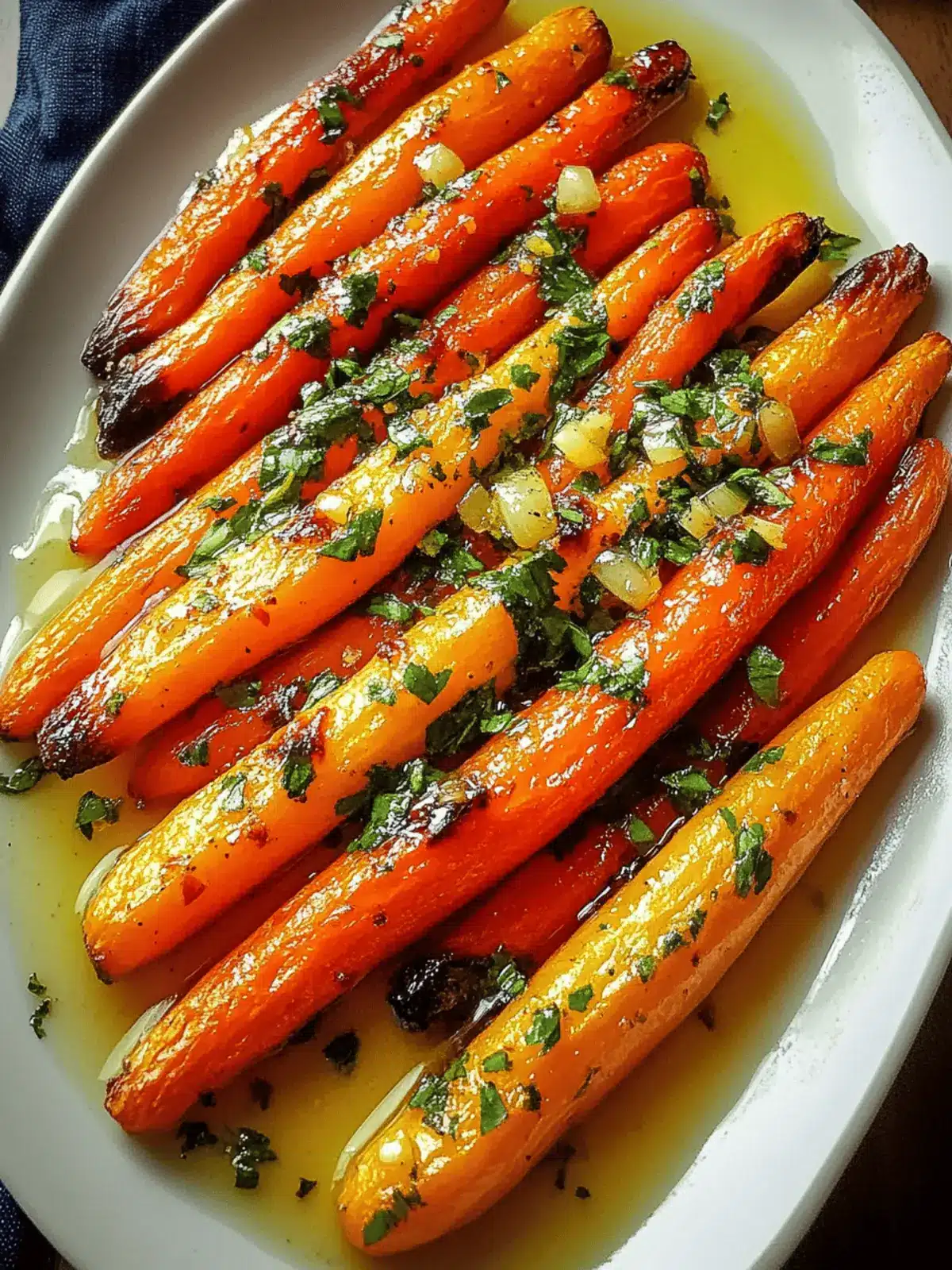 Honey Garlic Butter Roasted Carrots for a Sweet Savory Feast 4 Honey Garlic Butter Roasted Carrots