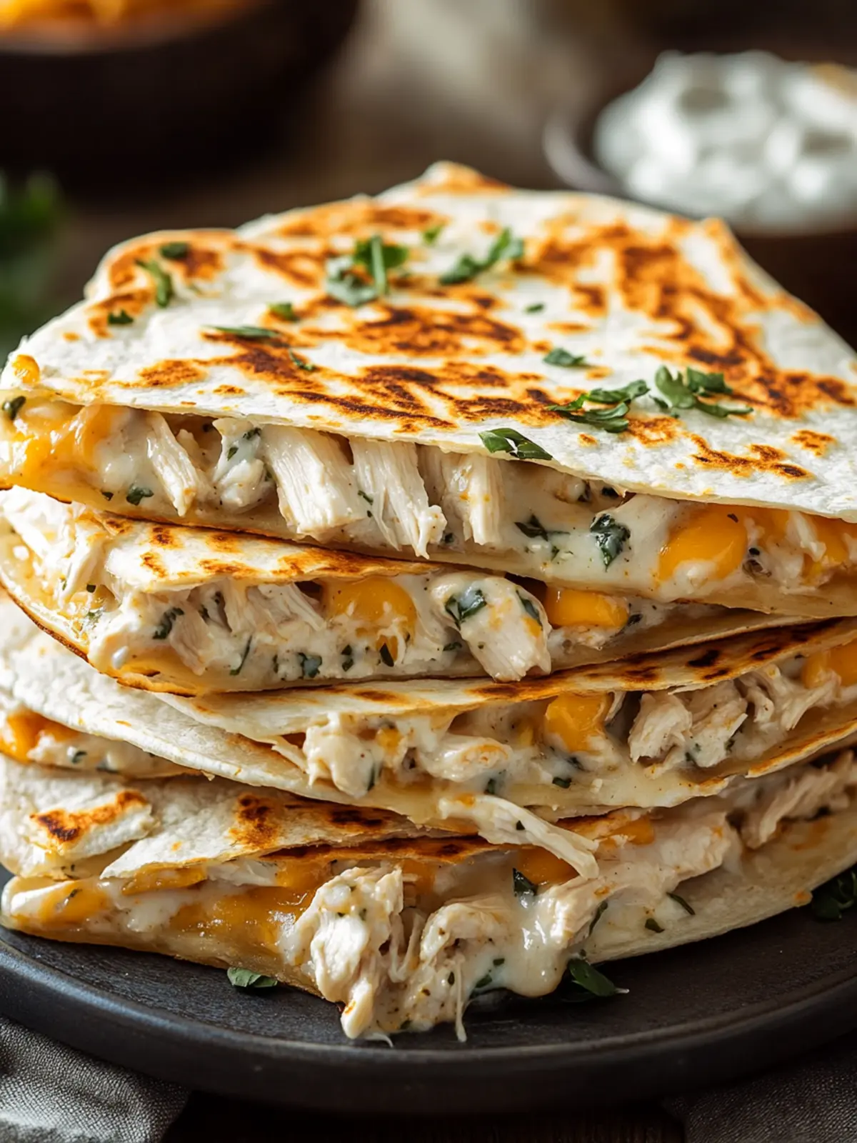 Delicious High-Protein Chicken Ranch Quesadilla in Minutes 3 High-Protein Chicken Ranch Quesadilla