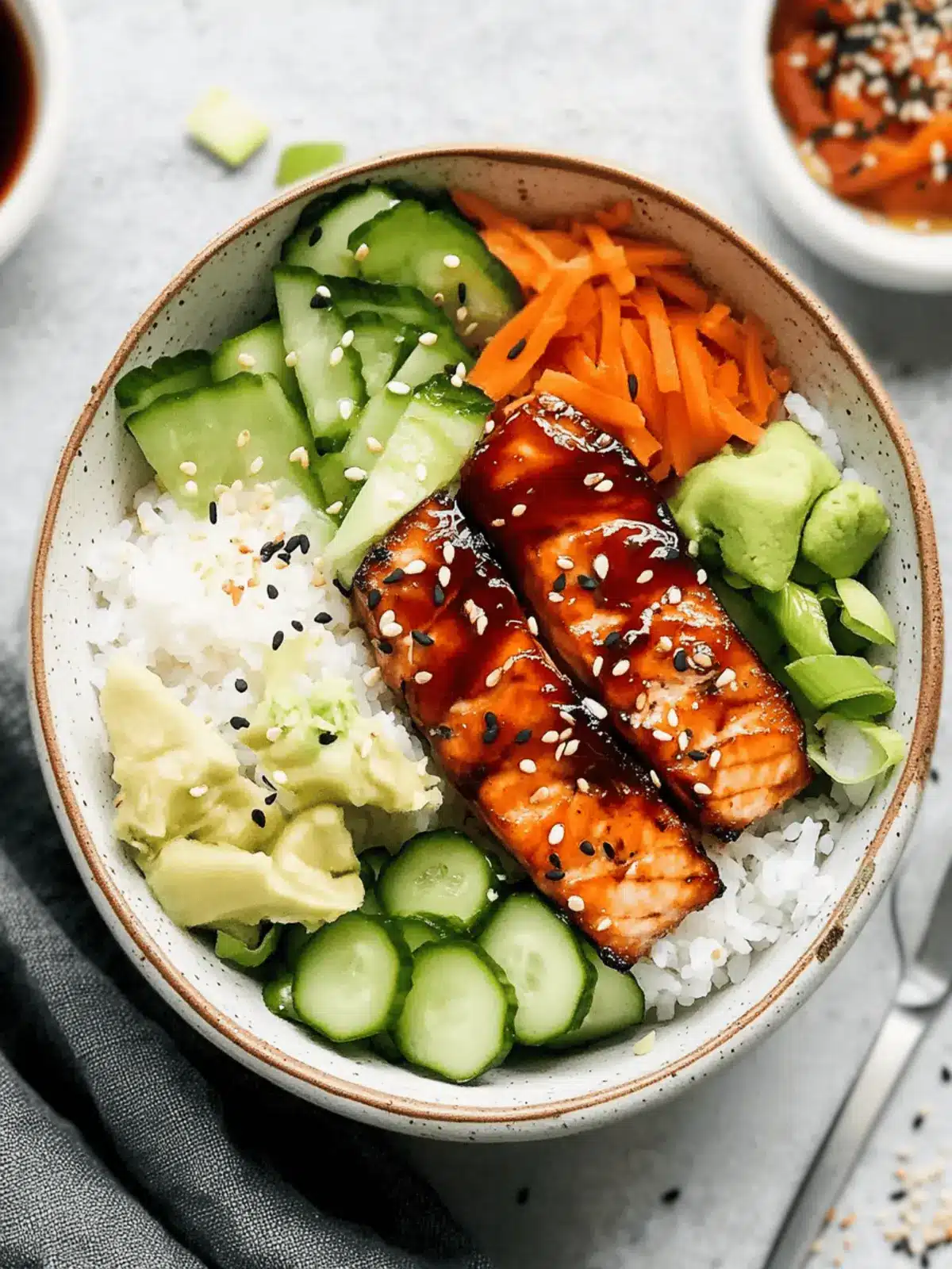 Quick and Healthy Teriyaki Salmon Bowls for Busy Nights 2 Teriyaki Salmon Bowls
