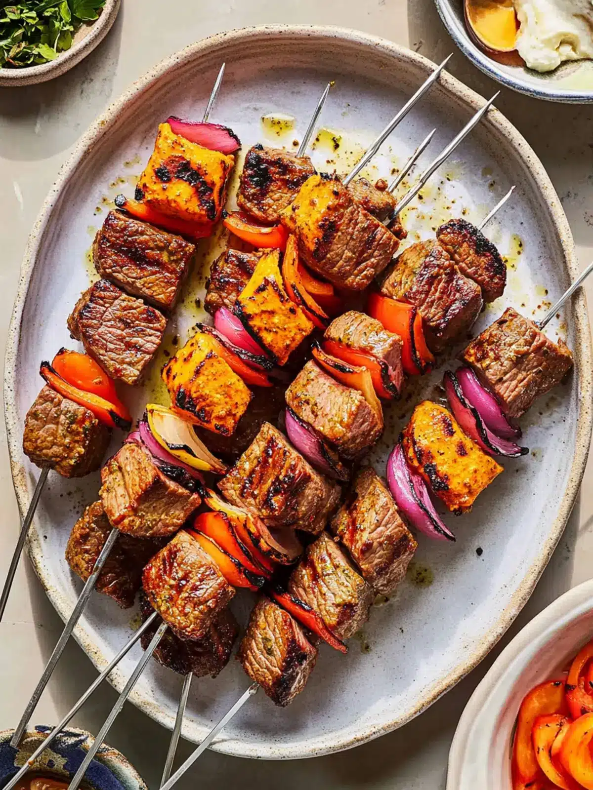 Grilled Mediterranean Beef Kebabs for a Flavorful Summer Bash 2 Grilled Mediterranean Beef Kebabs