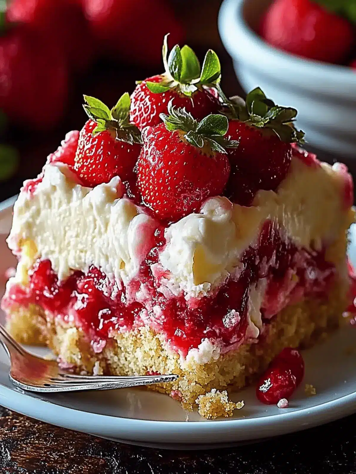 Ultimate Strawberry Cheesecake Dump Cake: Easy and Irresistible 2 Ultimate Strawberry Cheesecake Dump Cake: Easy and Irresistible