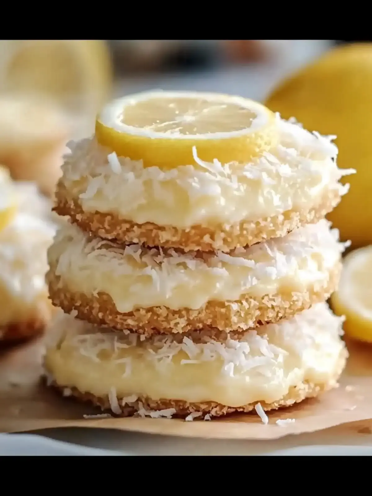 Lemon Coconut Cheesecake Cookies You Need for Summer Fun 3 Lemon Coconut Cheesecake Cookies