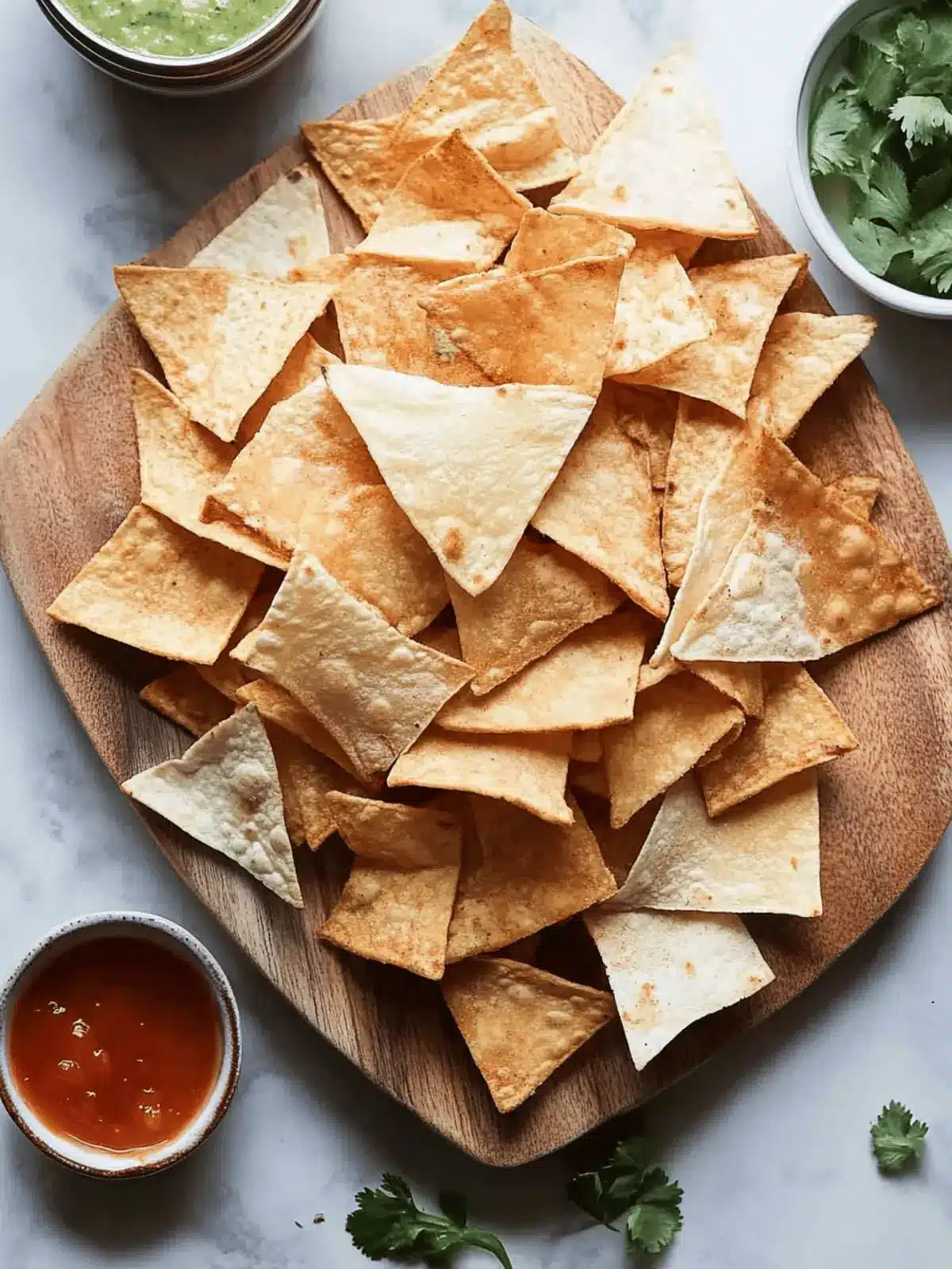 Crispy Air Fryer Tortilla Chips Ready in Just 5 Minutes 4 Air Fryer Tortilla Chips