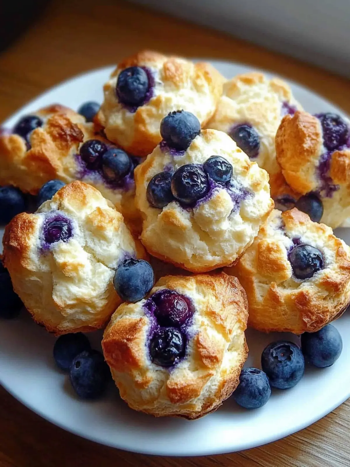 Cottage Cheese Blueberry Cloud Bread: Fluffy Breakfast Bliss 2 Cottage Cheese Blueberry Cloud Bread