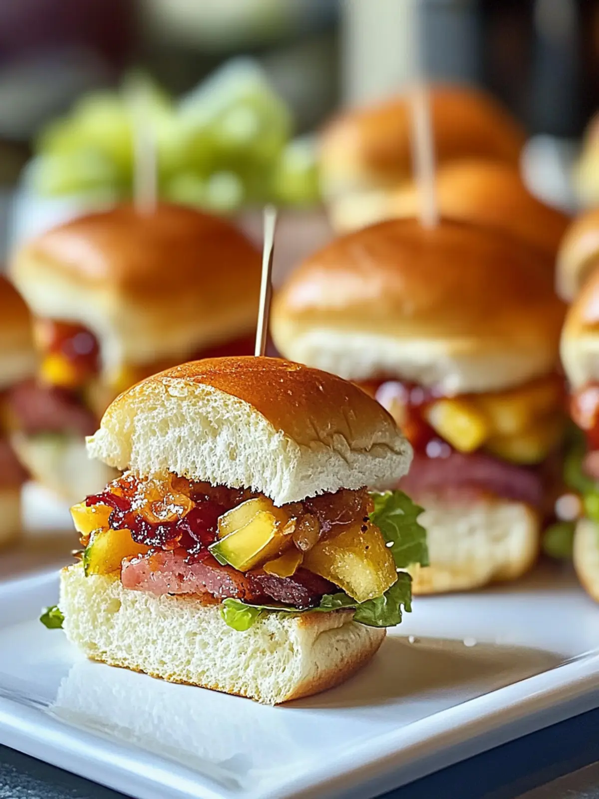 Mouthwatering Chopped Club Sliders Perfect for Game Day 2 Chopped Club Sliders