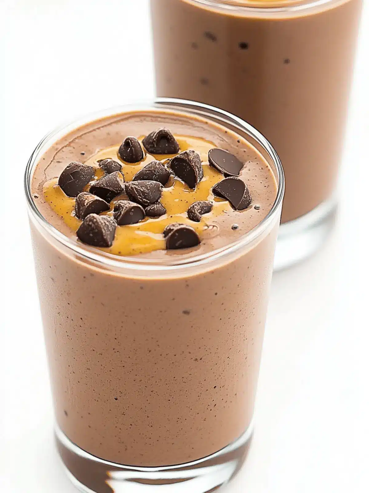 Creamy Chocolate Peanut Butter Smoothie in Just 5 Minutes 2 Chocolate Peanut Butter Smoothie