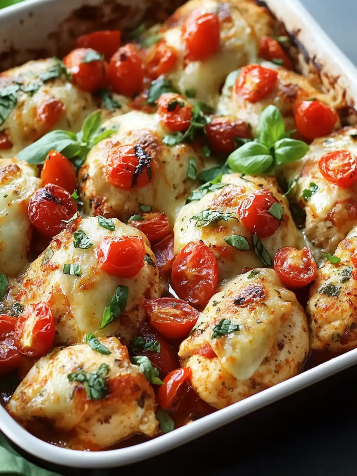 Bruschetta Chicken Bake: A Flavor-Packed One-Pan Wonder 2 Bruschetta Chicken Bake