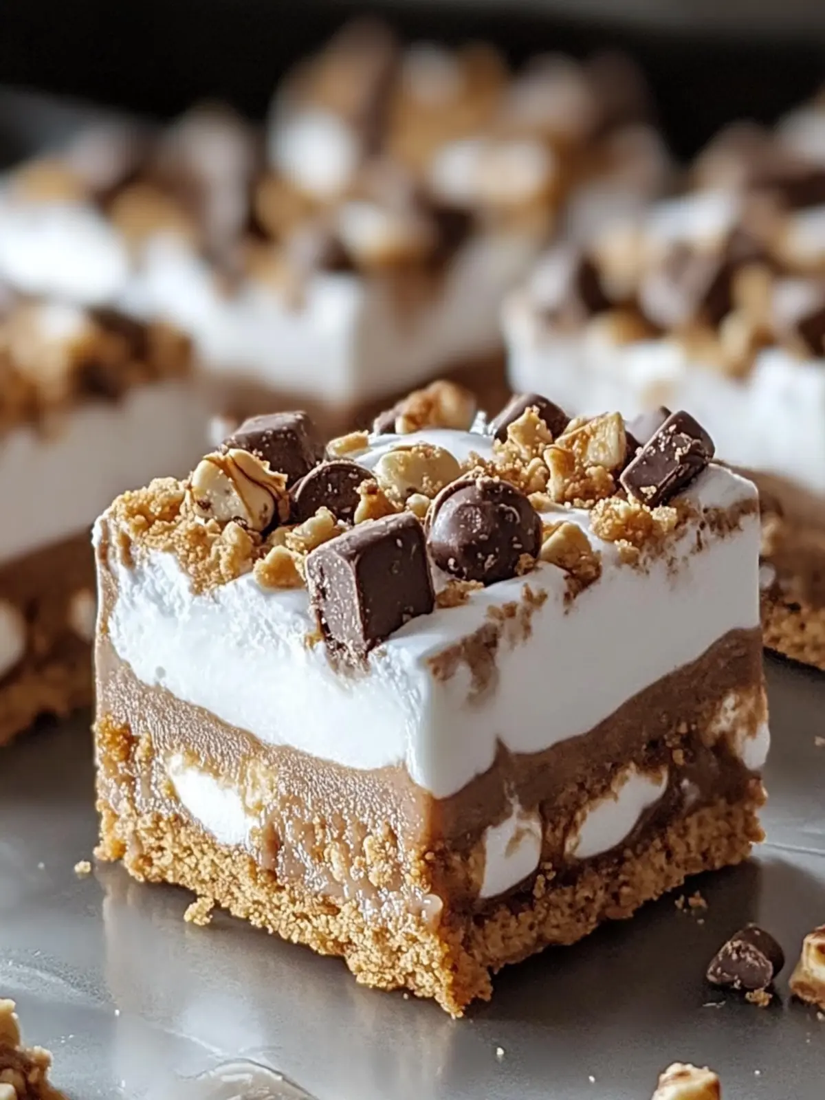 Delicious Frozen Yogurt S mores Cookie Squares Recipe You ll Love 2 Frozen Yogurt S mores Cookie Squares Recipe