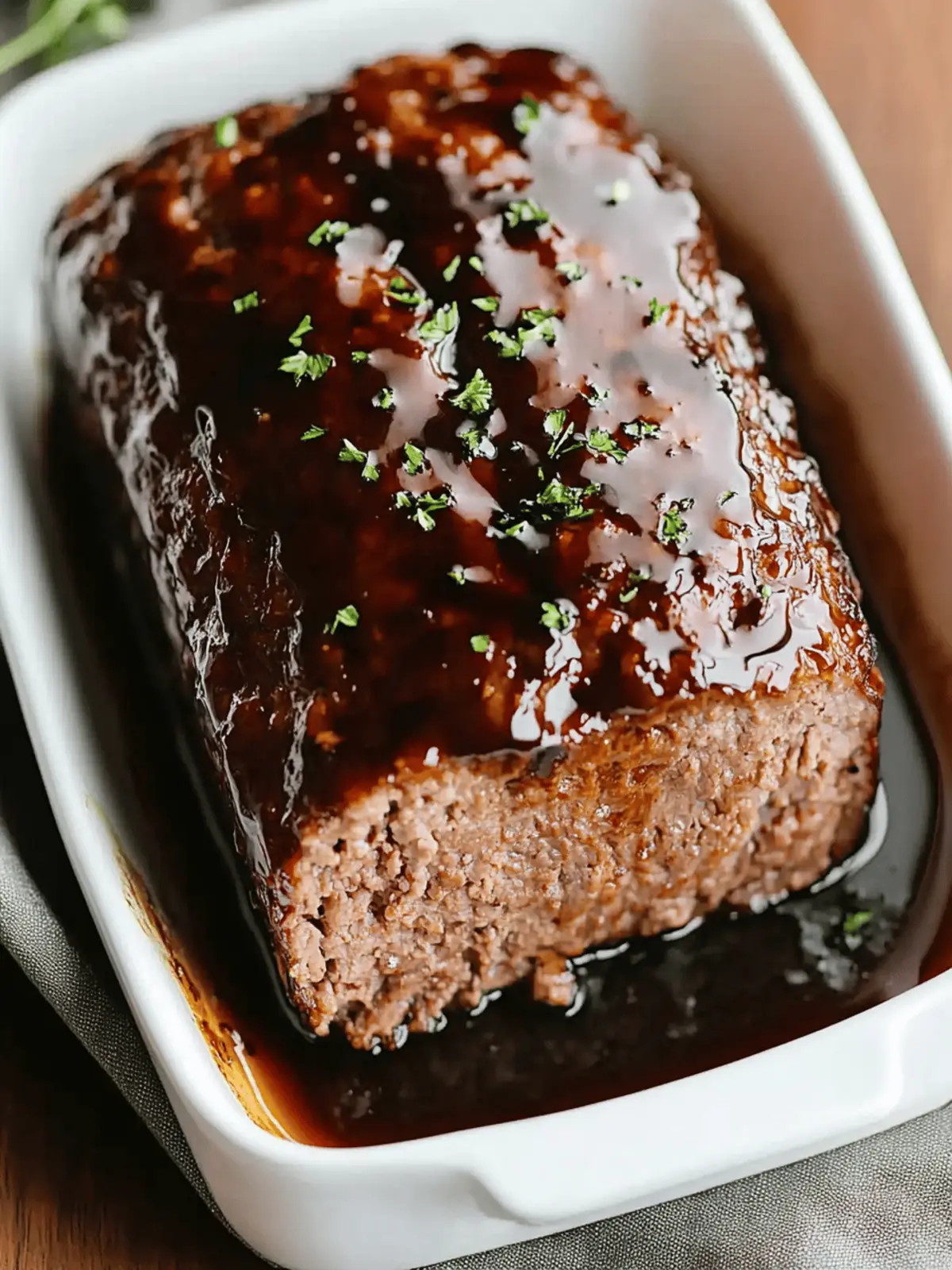 Ultimate Balsamic Glazed Meatloaf for Comfort Food Lovers 4 Balsamic Glazed Meatloaf