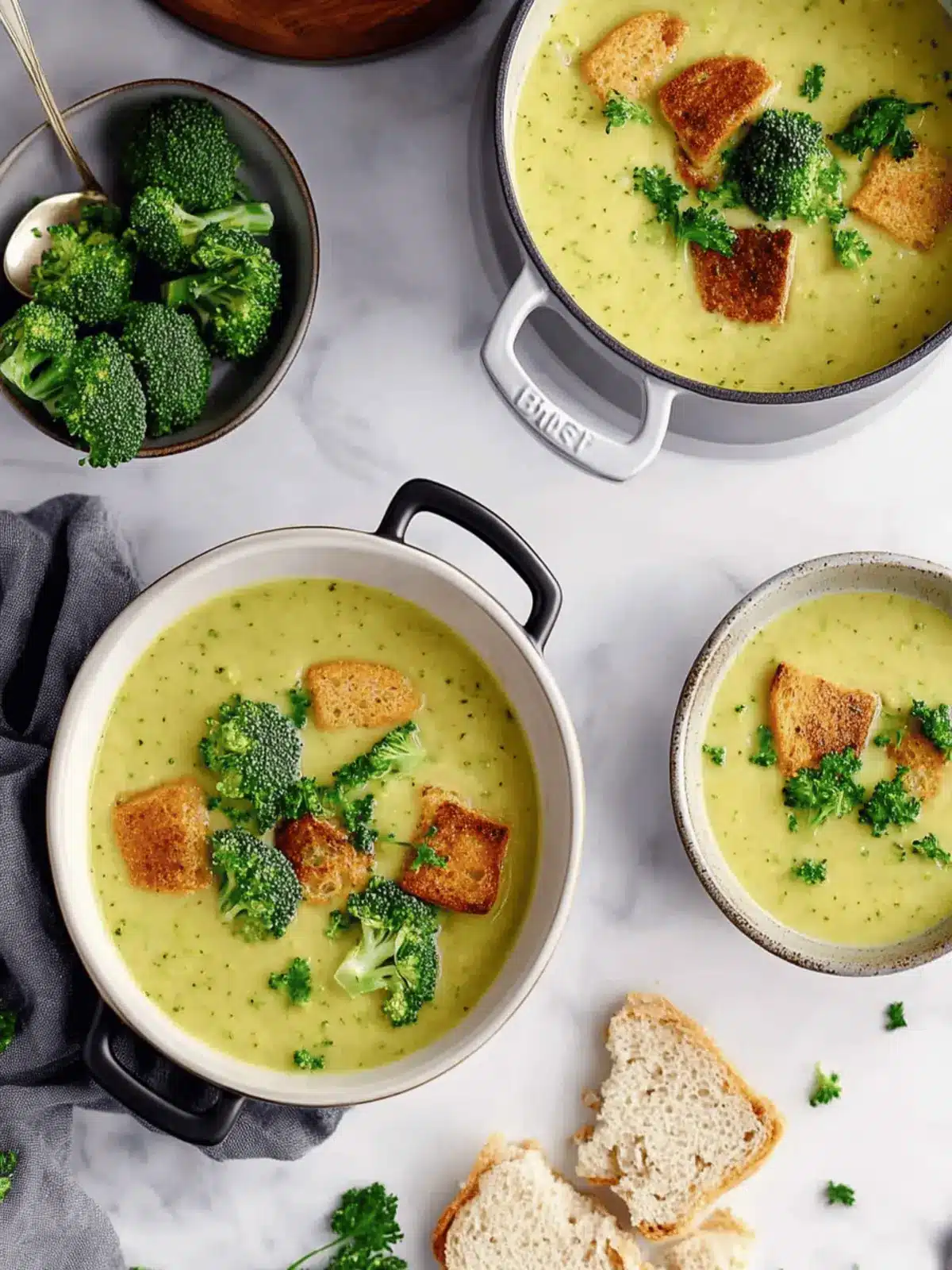 Creamy Vegan Broccoli Soup That'll Warm Your Soul 2 Vegan Broccoli Soup
