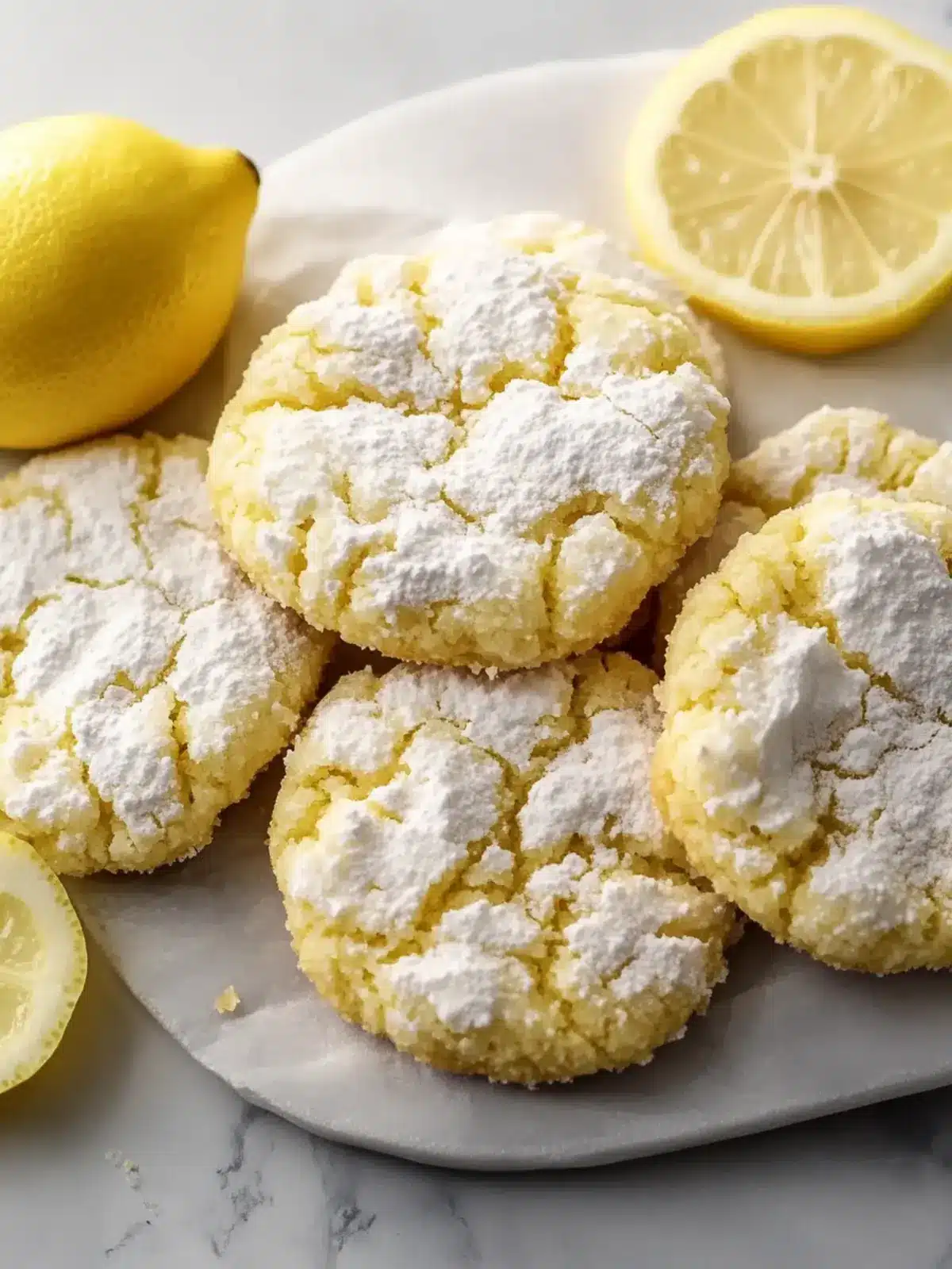 Lemon Crinkle Cookies That Bring Sunshine to Your Day 4 Lemon Crinkle Cookies