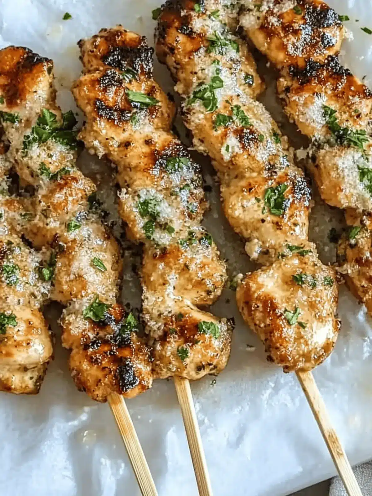 Savory Ranch Garlic Parmesan Chicken Skewers for Grill Lovers 2 Ranch Garlic Parmesan Chicken Skewers