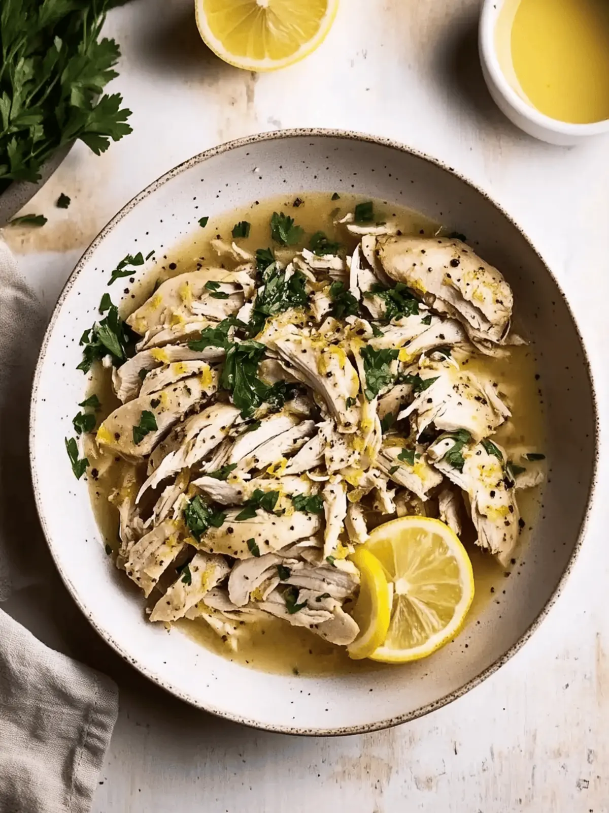 Slow Cooker Lemon Garlic Chicken Recipe for Effortless Flavor 4 Slow Cooker Lemon Garlic Chicken Recipe