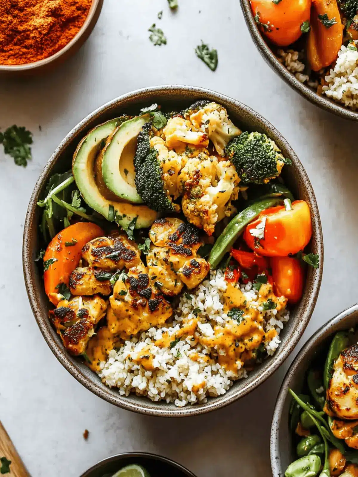 Roasted Veggie Glow Bowls: Healthy Comfort in Every Bite 2 Roasted Veggie Glow Bowls