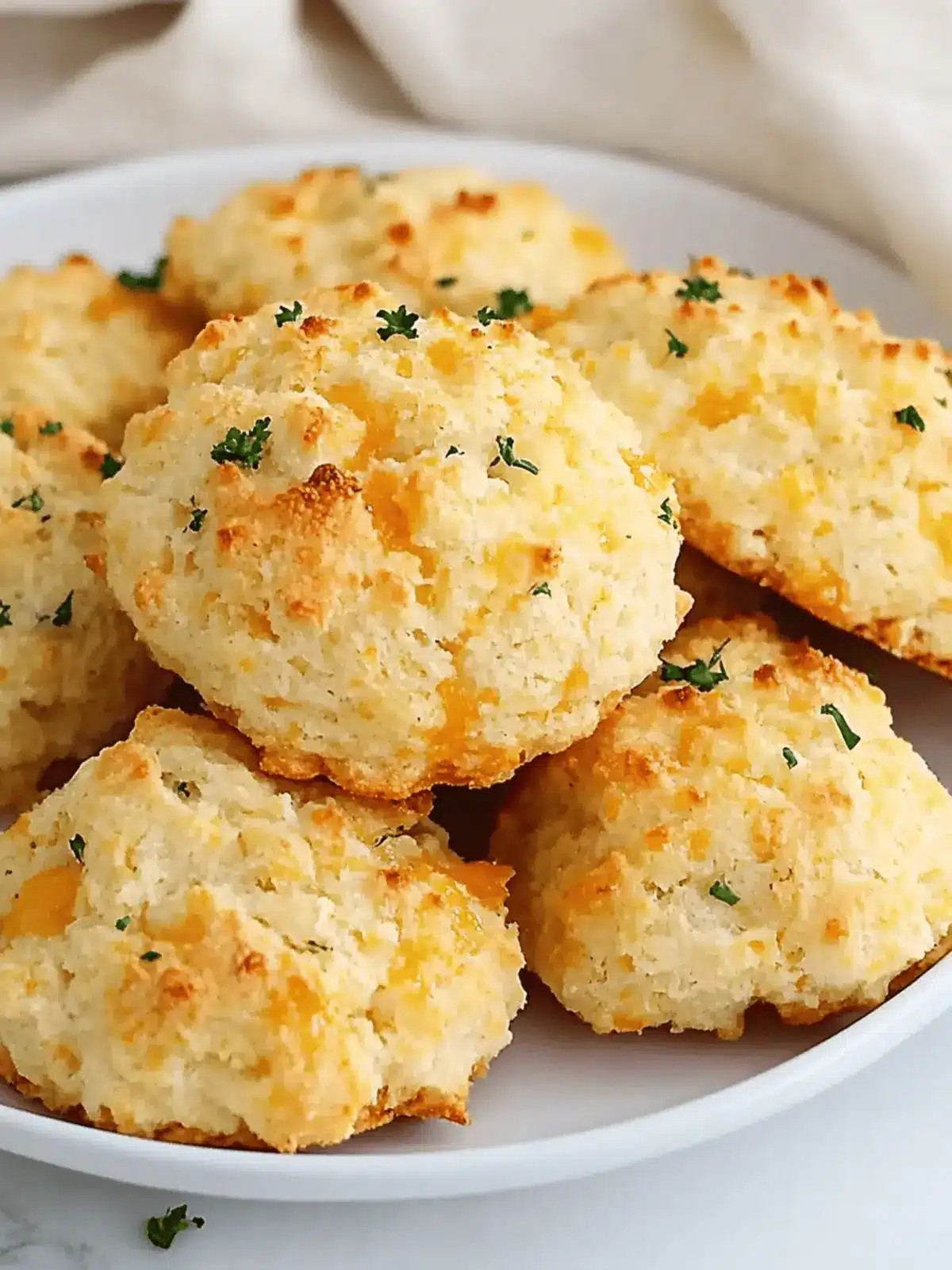 Melt-in-Your-Mouth Cheddar Bay Biscuits with Garlic Butter 3 Cheddar Bay Biscuits