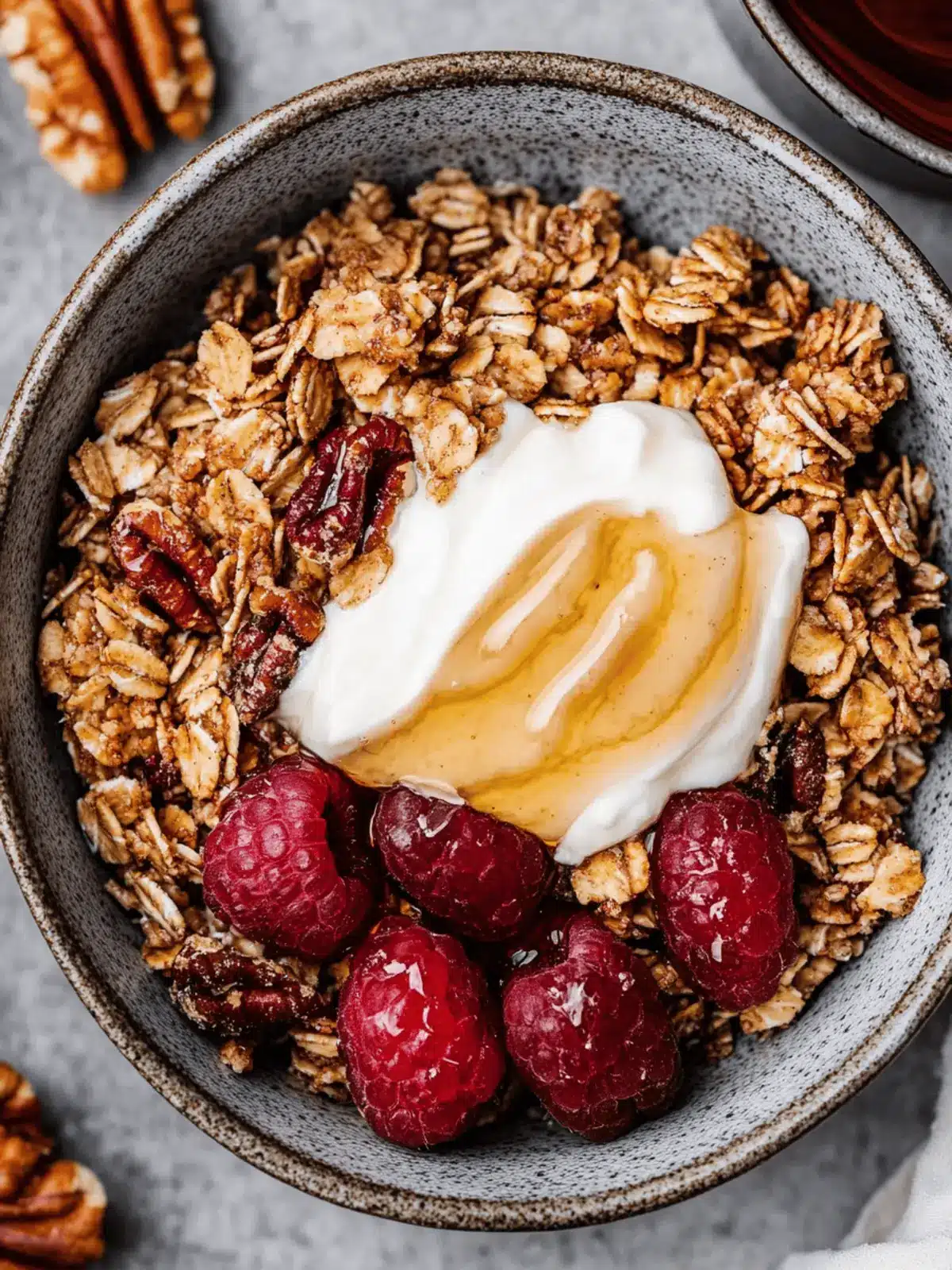 Irresistible Salted Maple Pecan Granola for Healthy Mornings 4 Salted Maple Pecan Granola