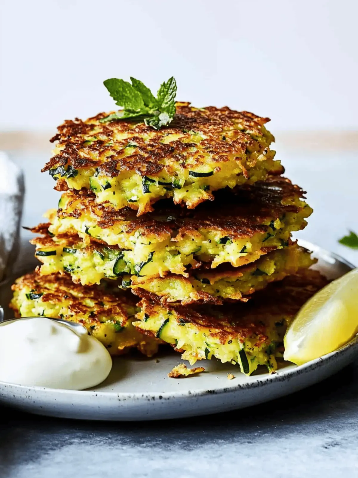 Crispy Zucchini Fritters for Your Summer Snack Cravings 2 Zucchini Fritters