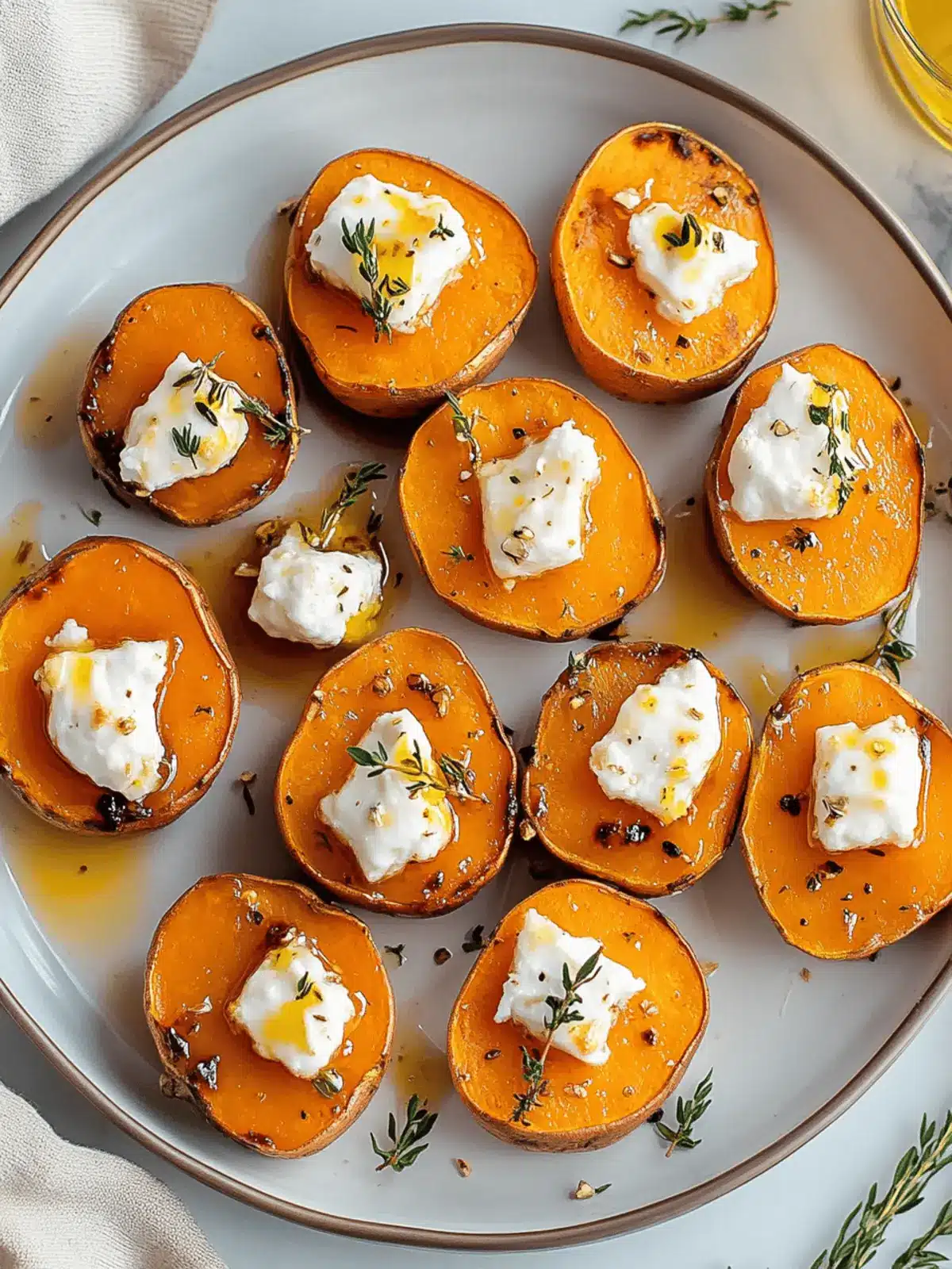 Irresistible Sweet Potato and Goat Cheese Bites You ll Love 2 Sweet Potato and Goat Cheese Bites