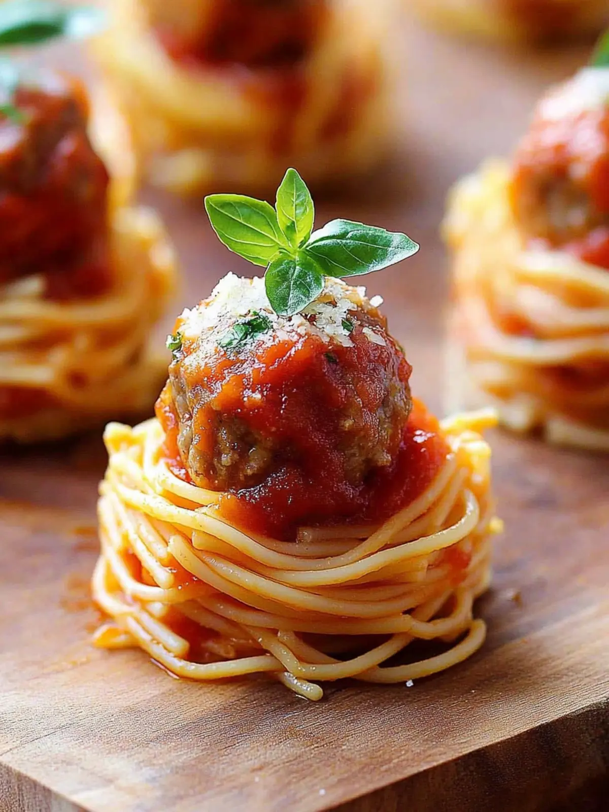 Mini Spaghetti and Meatball Bites for Effortless Entertaining 3 Mini Spaghetti and Meatball Bites