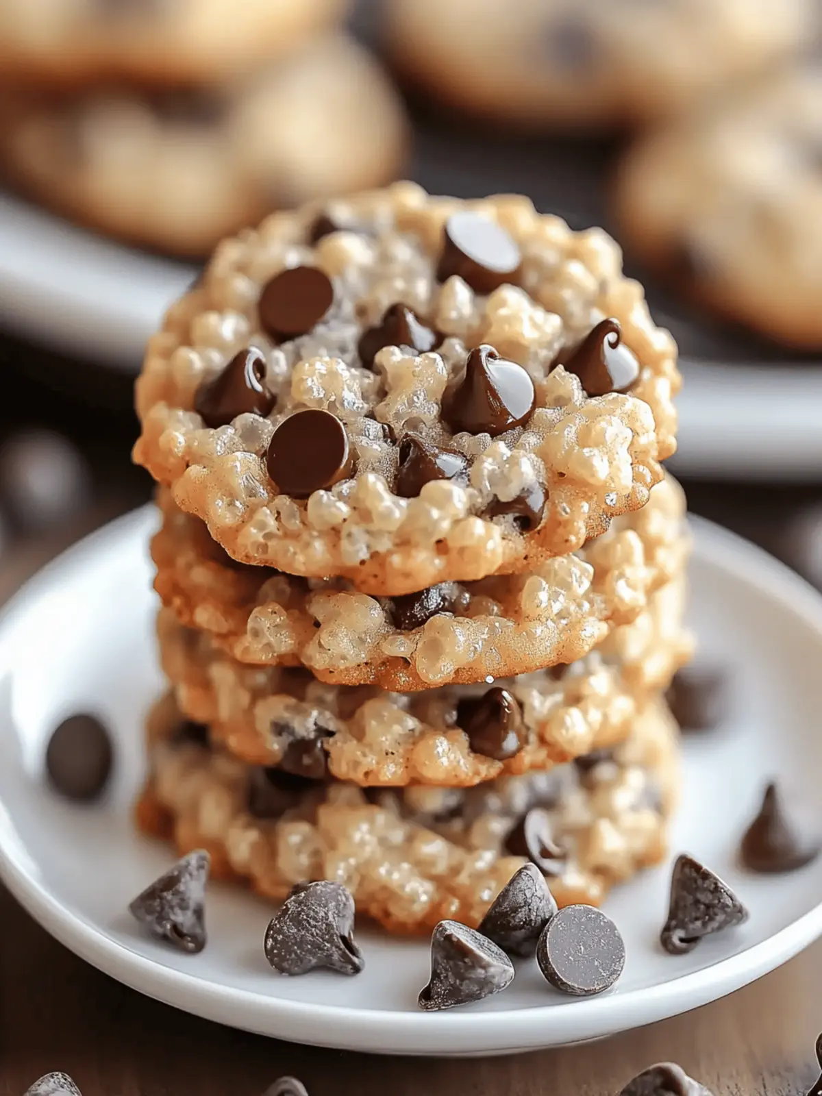 Irresistible Rice Krispie Chocolate Chip Cookies You ll Love 2 Rice Krispie Chocolate Chip Cookies