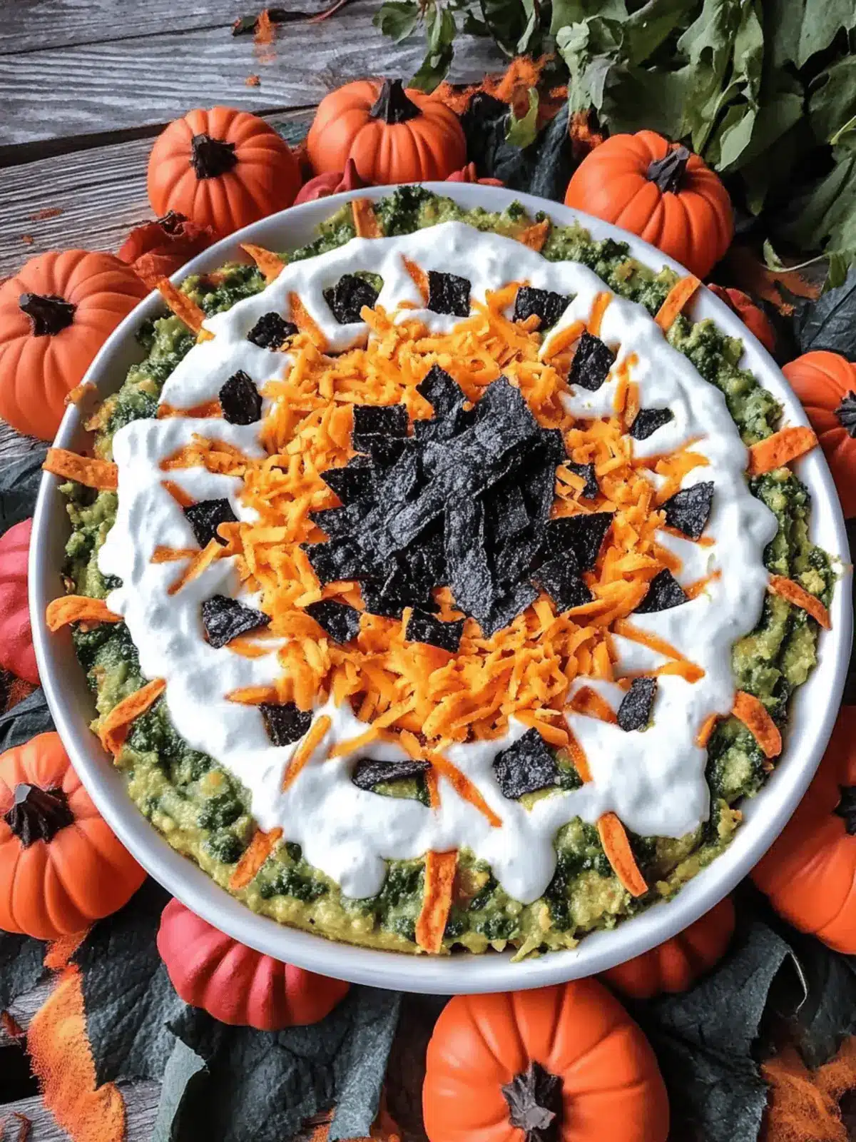 Spooky Halloween Taco Dip That Wows Every Party Guest 3 Halloween Taco Dip