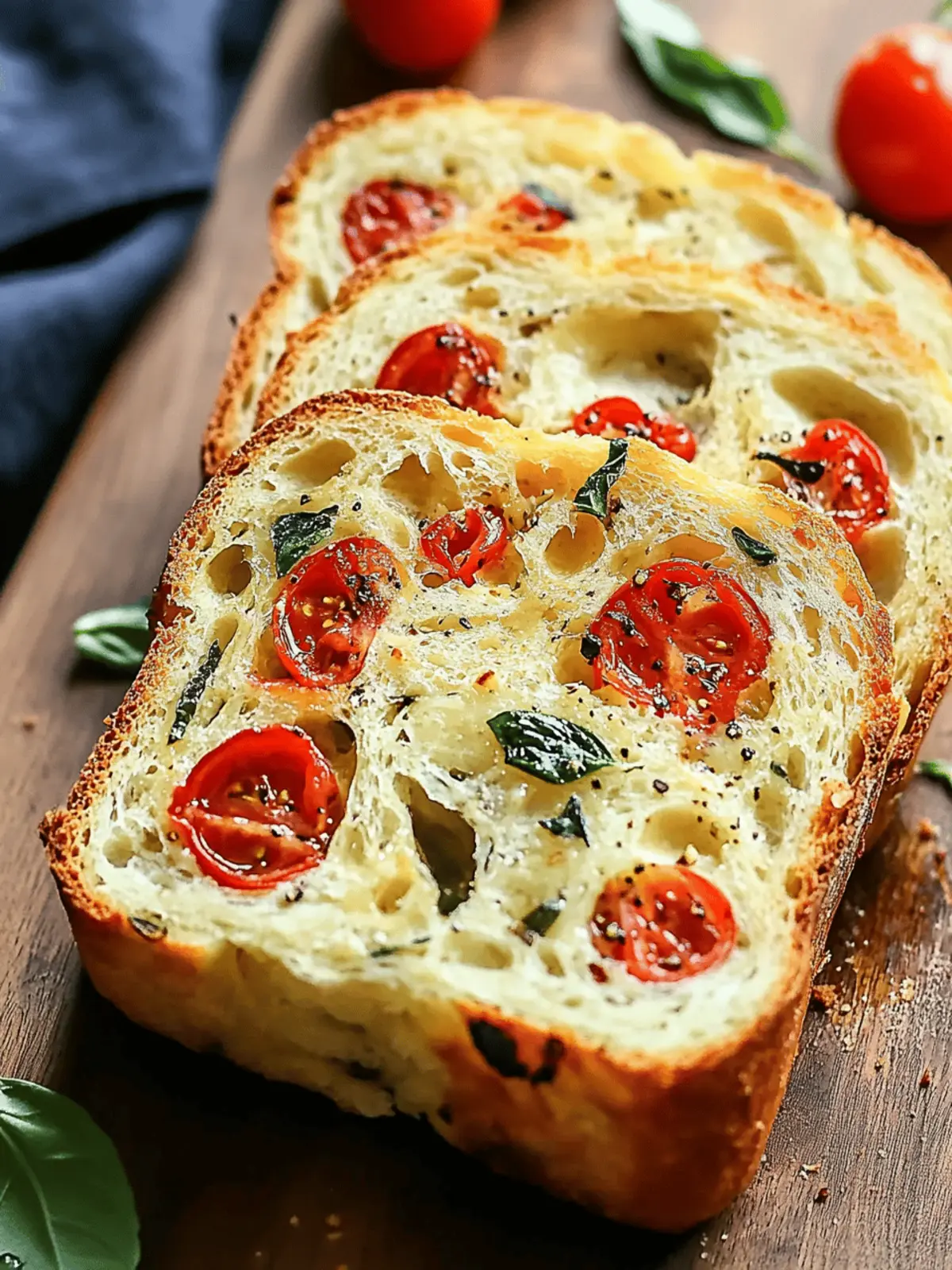 Savory Caprese Bread: The Perfect No-Yeast Italian Loaf 3 Savory Caprese Bread