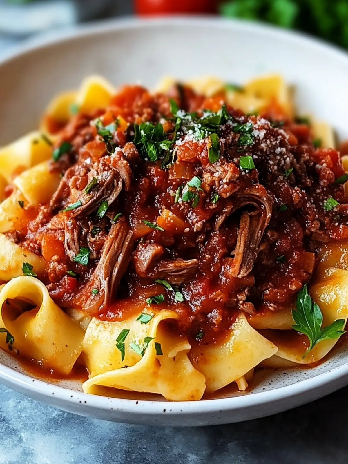 Sunday Dinner Slow Cooker Beef Ragu: Comfort Food Made Easy 2 Sunday Dinner Slow Cooker Beef Ragu