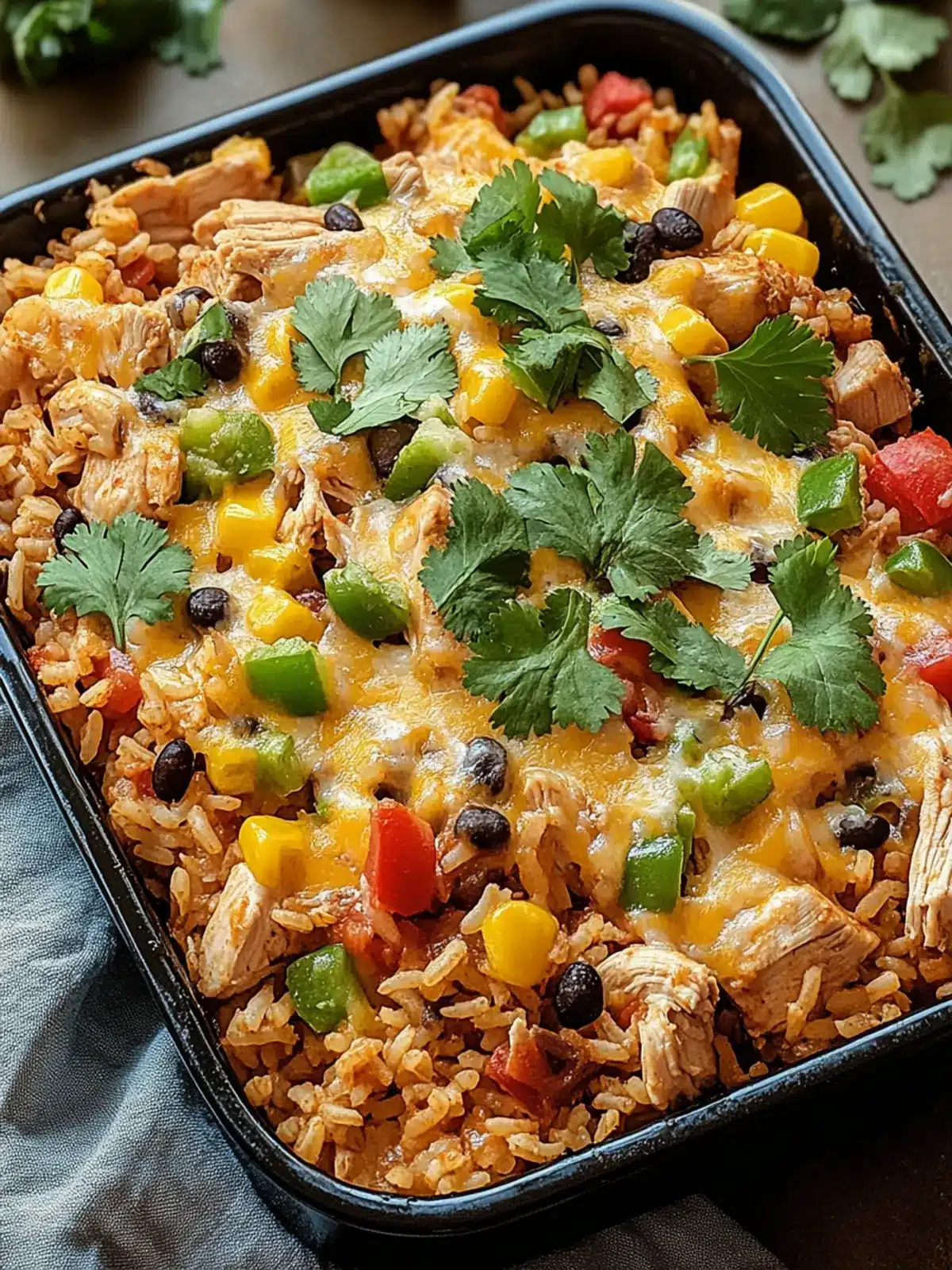 Mexican Chicken and Rice Bake A Cozy Weeknight Delight 4 Mexican Chicken and Rice Bake