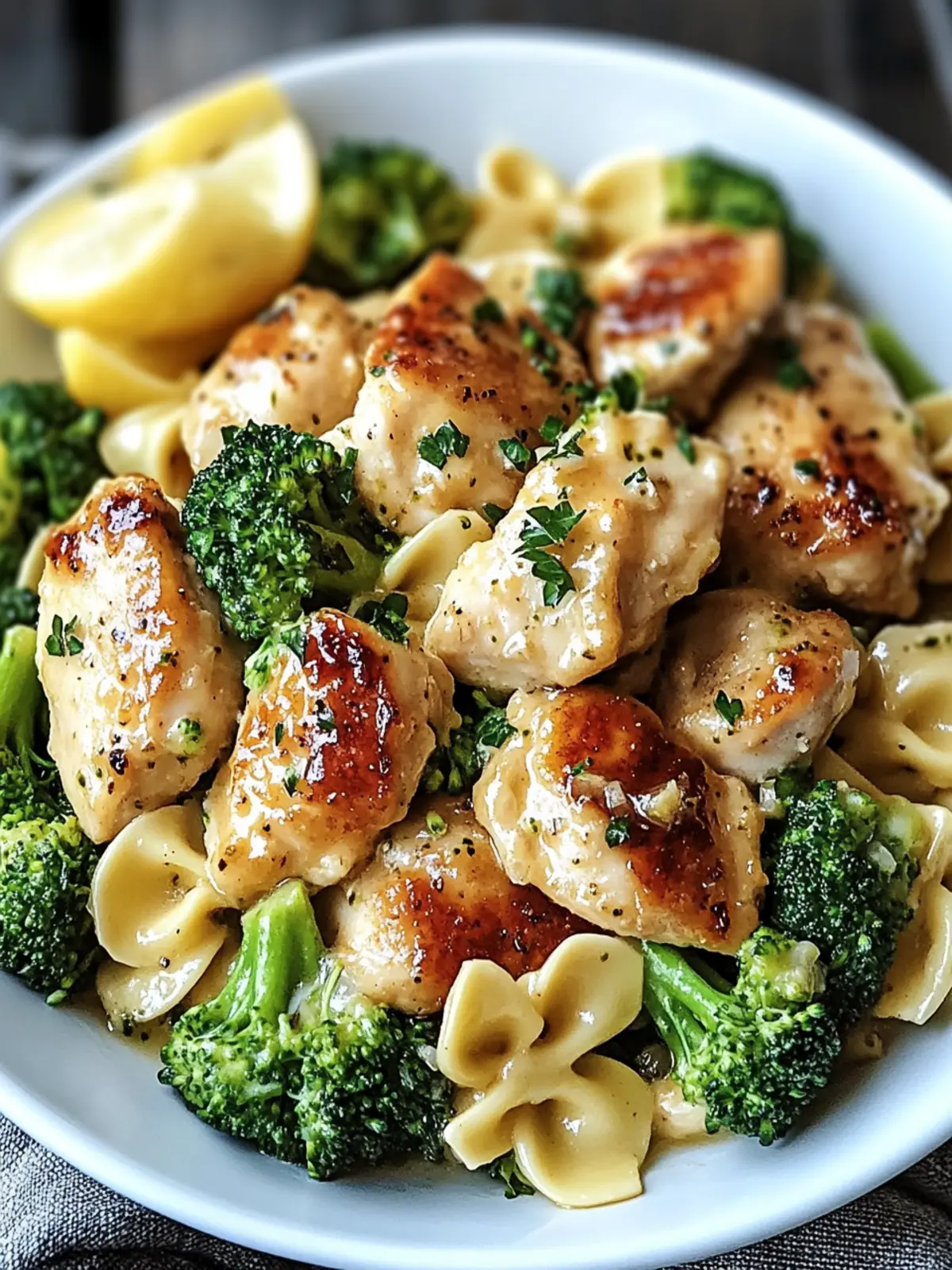 Cowboy Butter Lemon Bowtie Chicken with Broccoli in 40 Minutes 3 Cowboy Butter Lemon Bowtie Chicken with Broccoli Today
