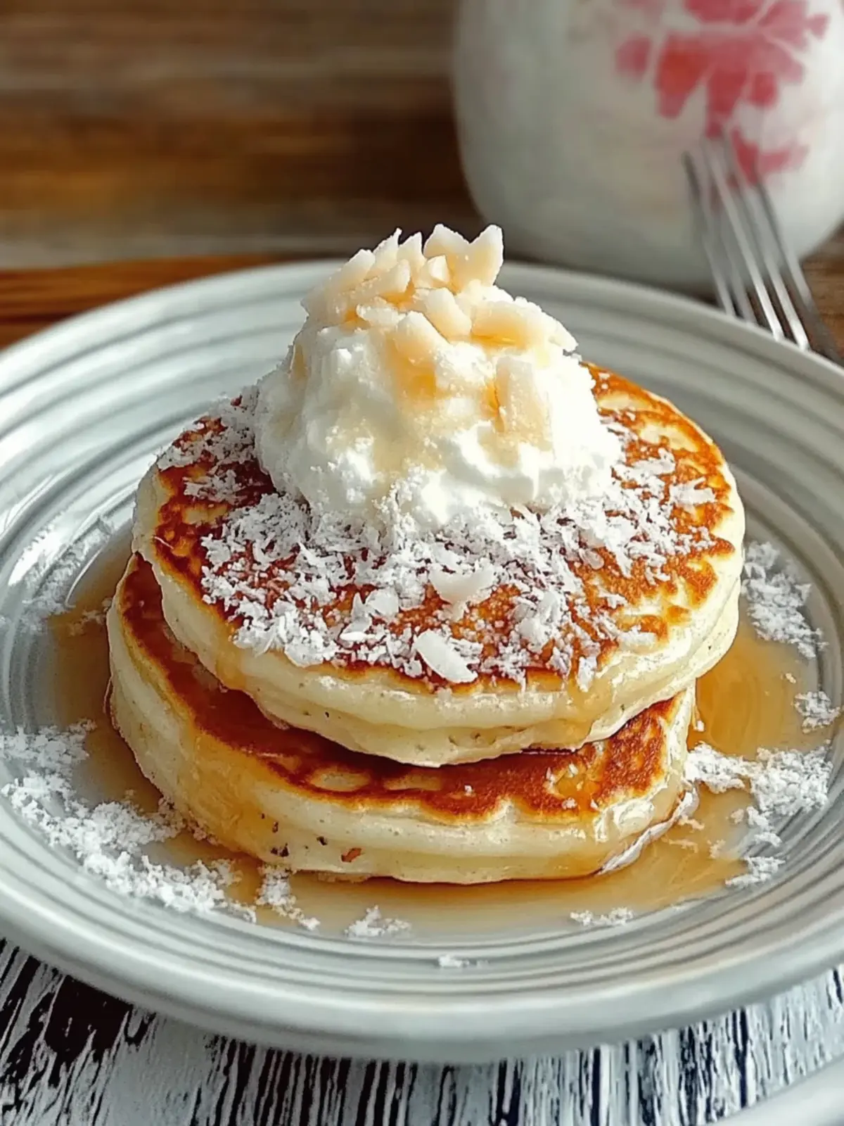 Delicious Coconut Cream Pancakes for a Tropical Breakfast Bliss 4 Coconut Cream Pancakes