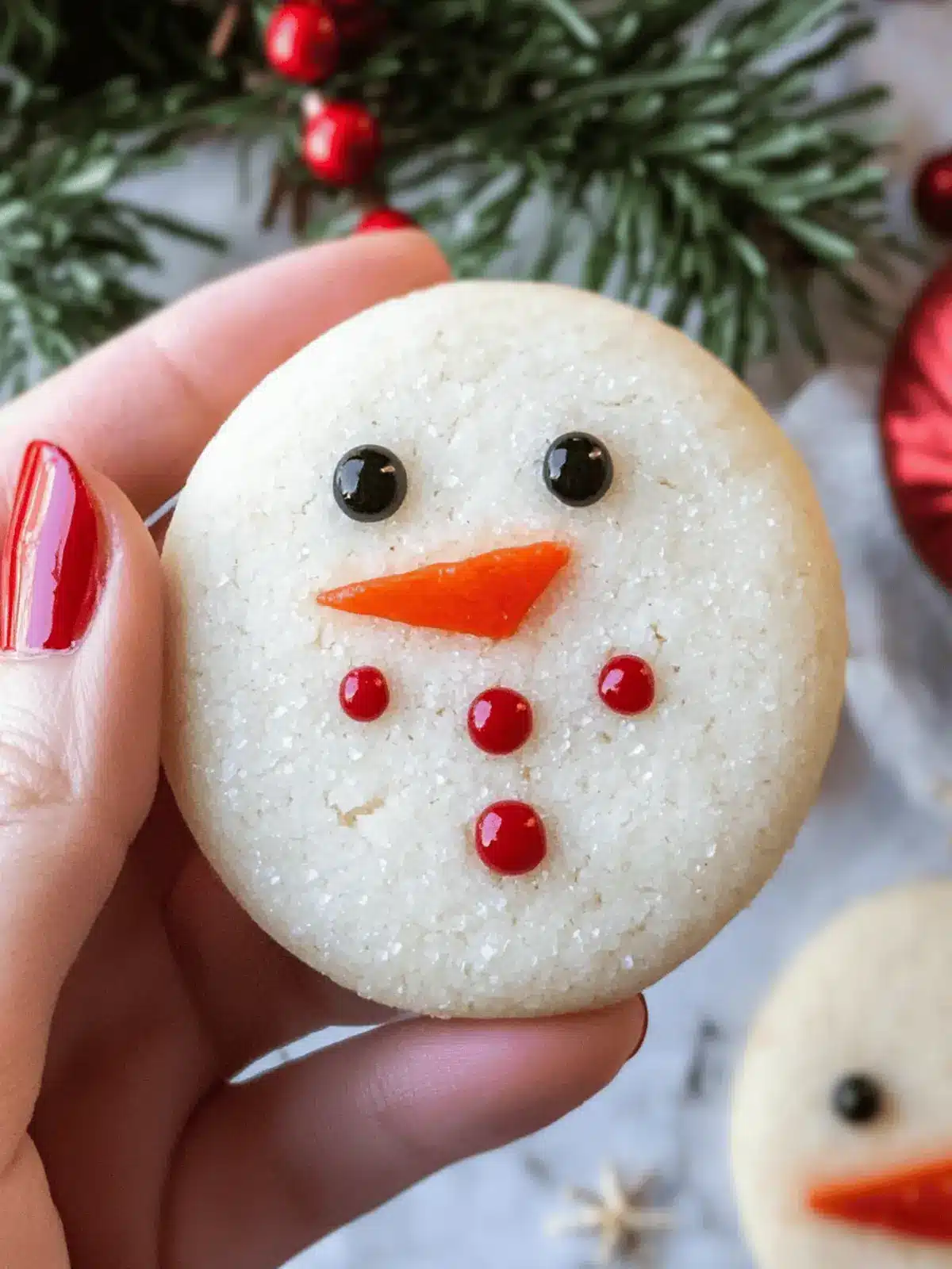 Snowman Cookies Soft, Chewy Delights for Festive Fun 3 Snowman Cookies