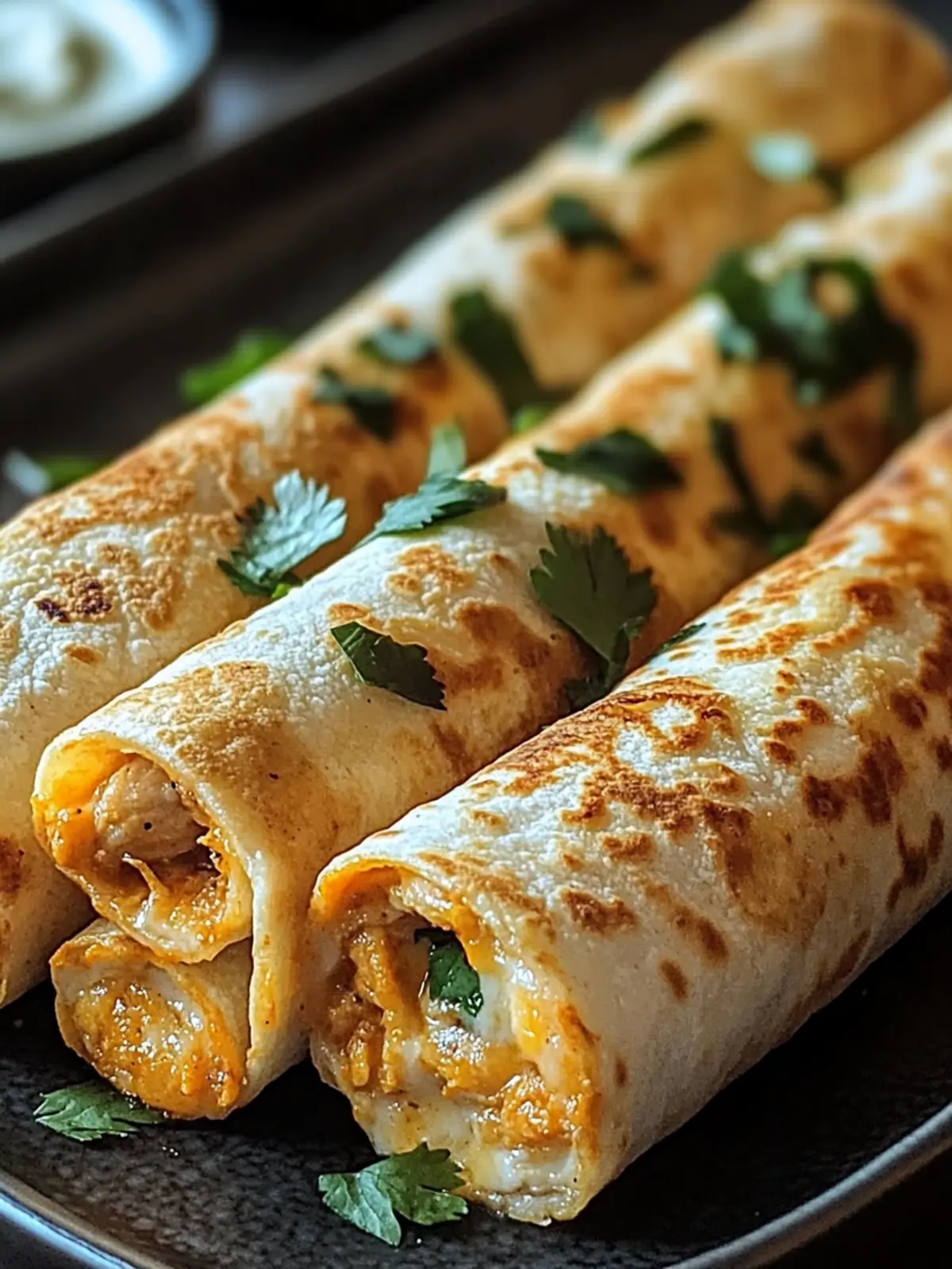 Crispy Chicken Taquitos: Your New Favorite Quick Snack 2 Crispy Chicken Taquitos