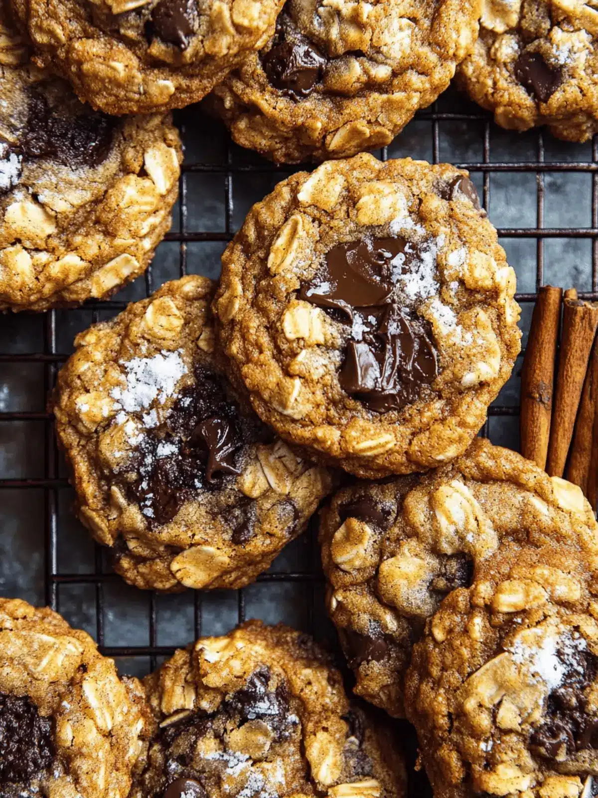 Indulge in Brown Butter Pumpkin Oatmeal Chocolate Chip Cookies 3 Brown Butter Pumpkin Oatmeal Chocolate Chip Cookies.