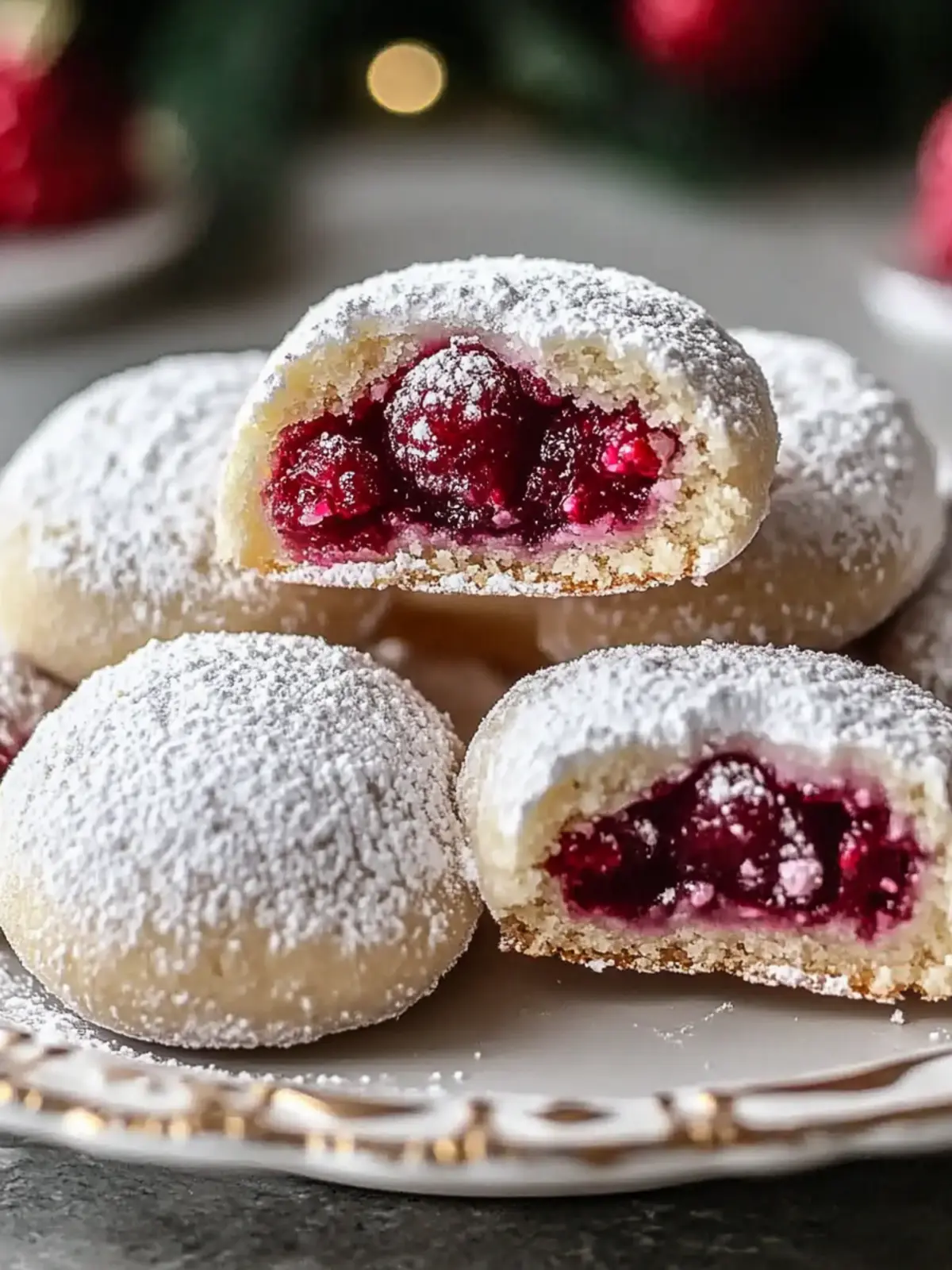 Festive Raspberry-Filled Almond Cookies for Sweet Celebrations 4 Festive Raspberry-Filled Almond Cookies