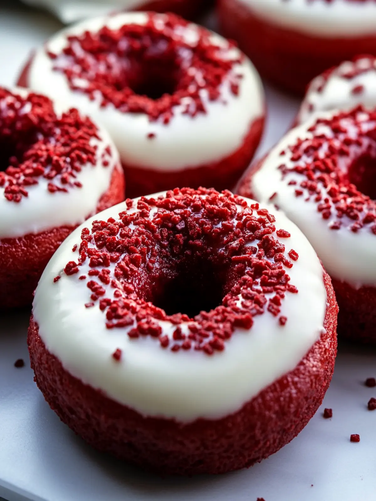 Keto Red Velvet Doughnuts You Can Make in a Flash 3 Keto Red Velvet Doughnuts