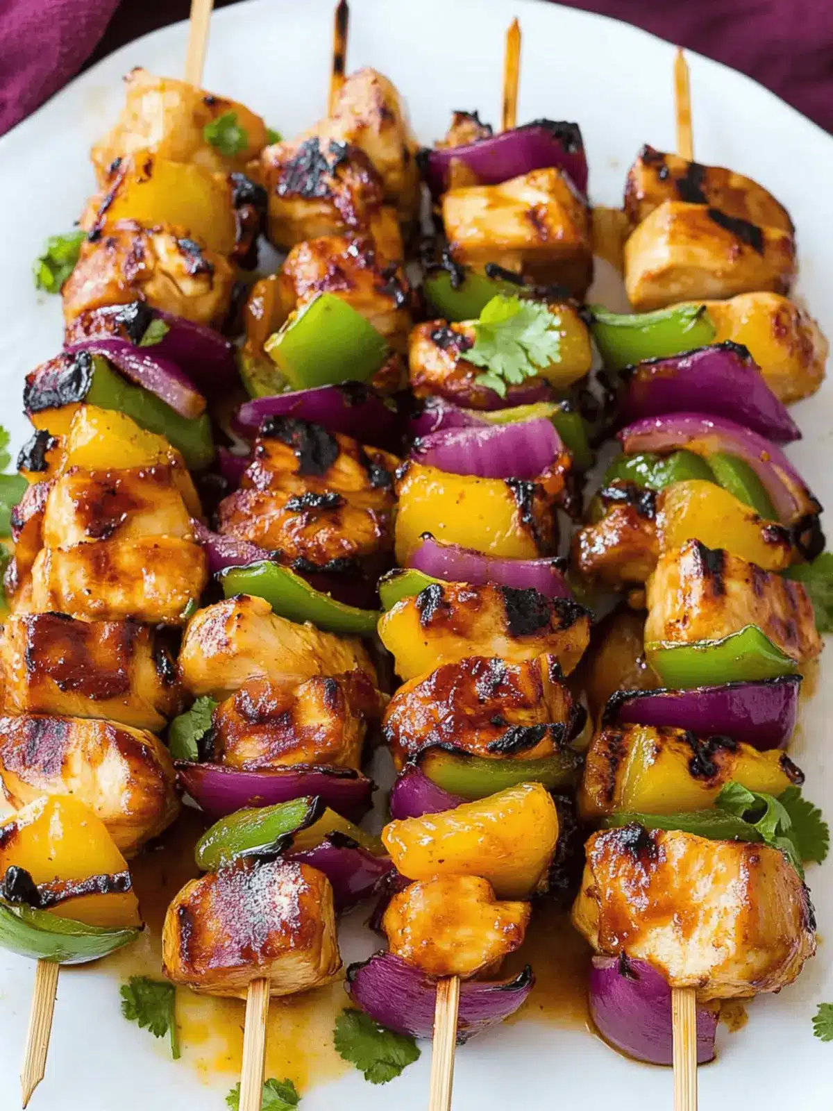 Savor Summer with Flavorful Hawaiian Chicken Skewers 3 Hawaiian Chicken Skewers