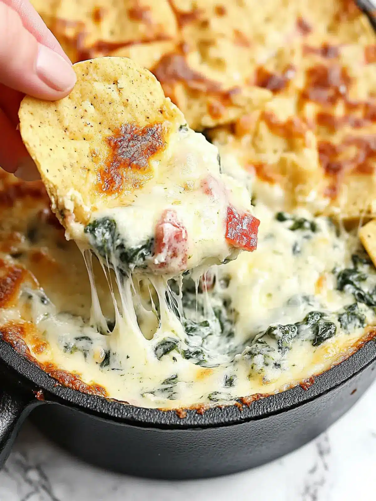 Indulge in Creamy Queso Spinach Dip: Your New Favorite Appetizer 2 Queso Spinach Dip
