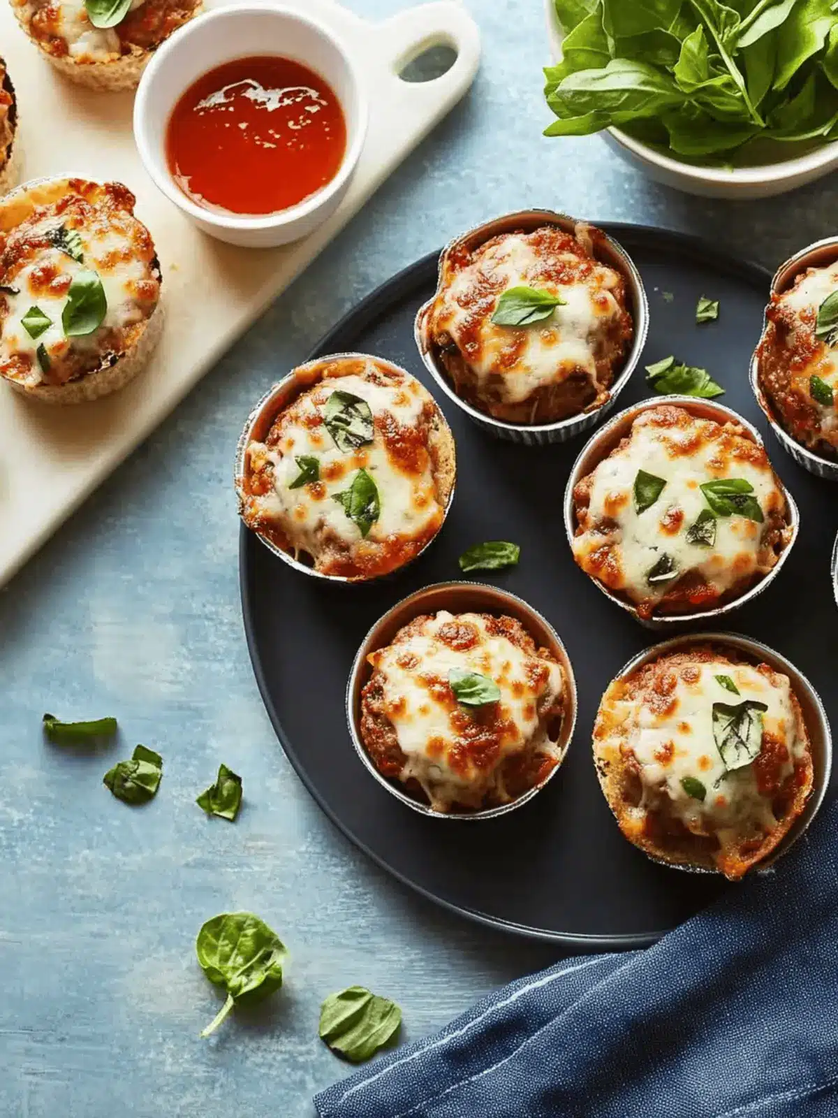 Pizza Meatloaf Cups: A Fun & Tasty Dinner Delight! 4 Pizza Meatloaf Cups