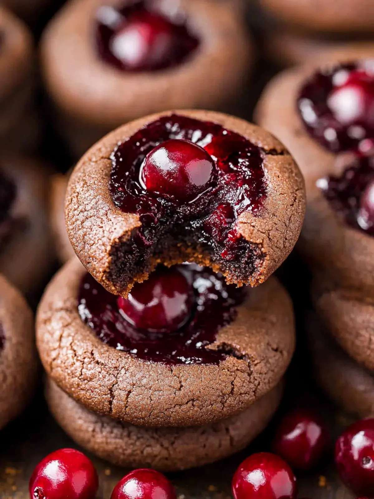 Irresistible Chocolate Cherry Cookies You'll Love to Bake 2 Chocolate Cherry Cookies