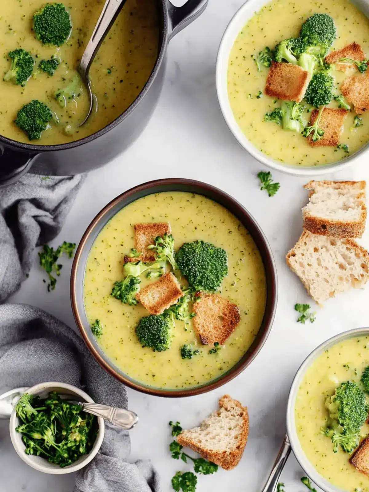 Creamy Vegan Broccoli Soup That'll Warm Your Soul 4 Vegan Broccoli Soup
