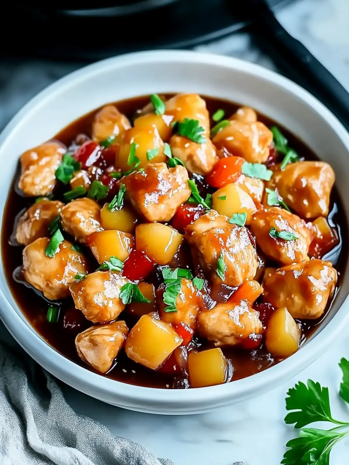 Sweet Hawaiian Crockpot Chicken for Effortless Family Dinners 4 Sweet Hawaiian Crockpot Chicken