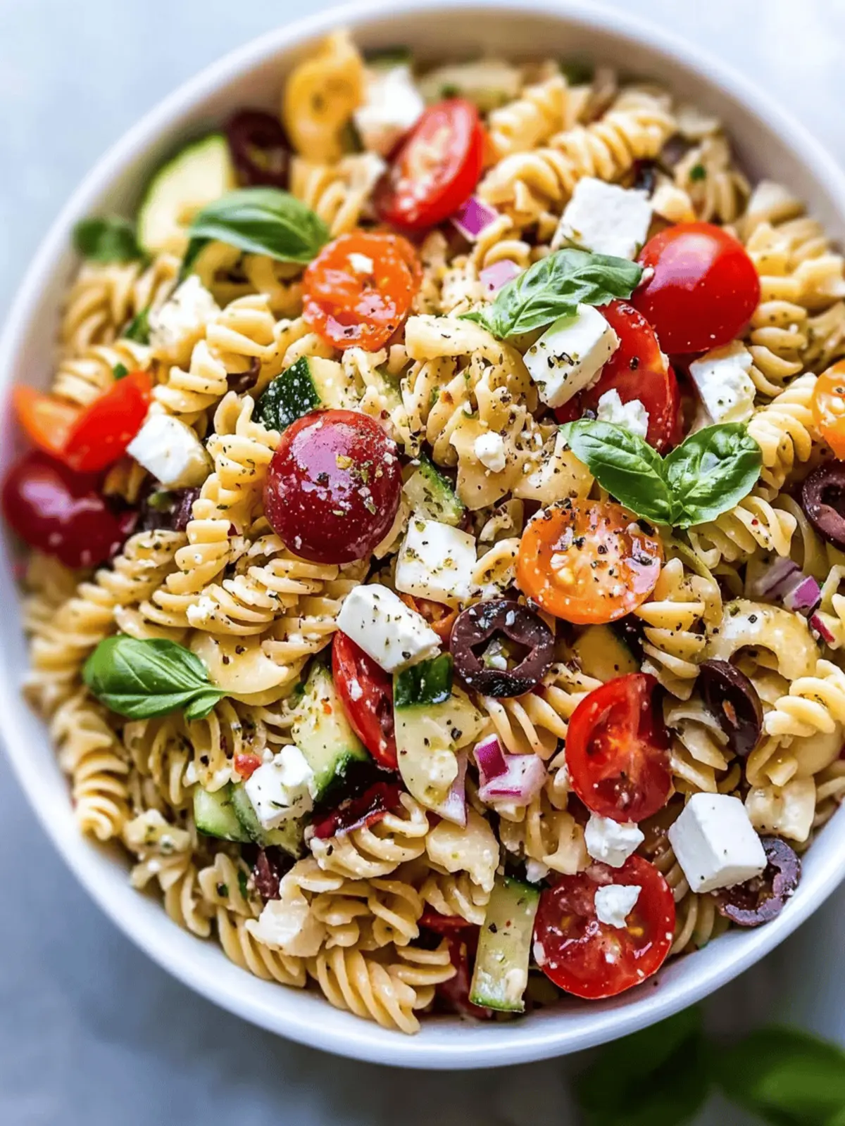 Easy Greek Pasta Salad for a Fresh Twist on Meal Prep 3 Easy Greek Pasta Salad