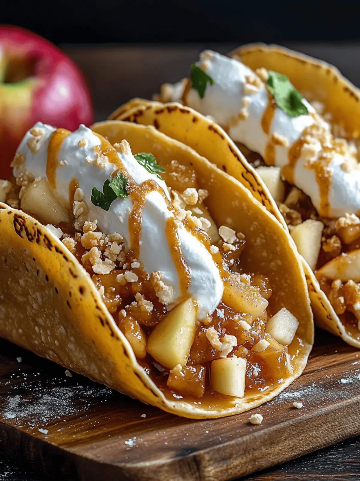 Apple Pie Tacos: A Quick and Fun Dessert Your Family Will Love 4 Apple Pie Tacos