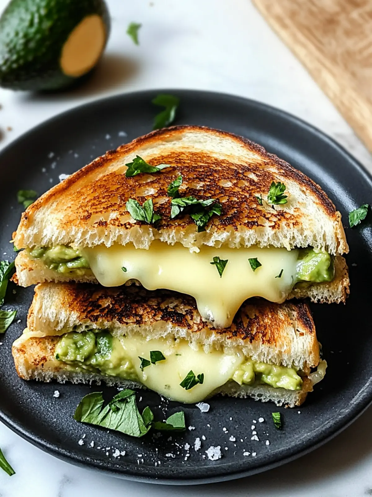 Creamy Avocado Grilled Cheese: Your New Comfort Food Crush 4 Creamy Avocado Grilled Cheese