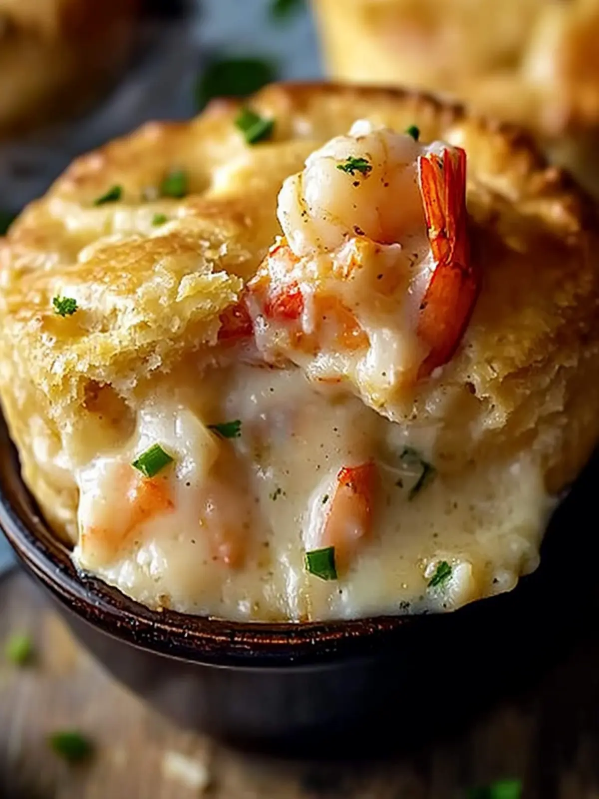Cheddar Bay Biscuit Seafood Pot Pie for Cozy Family Dinners 2 Cheddar Bay Biscuit Seafood Pot Pie