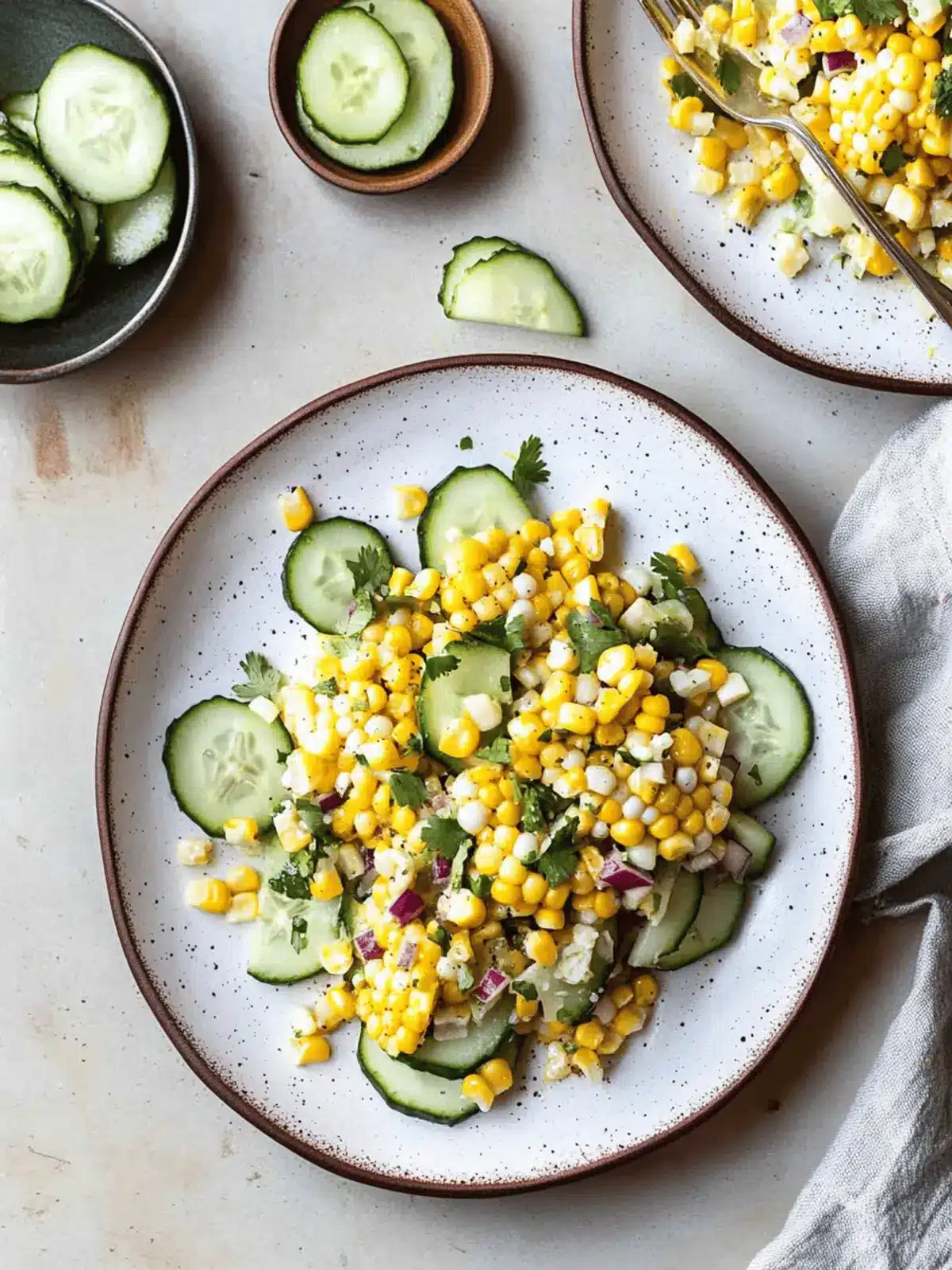 Mexican Street Corn Salad with Cucumber: A Refreshing Twist 2 Mexican Street Corn Salad with Cucumber