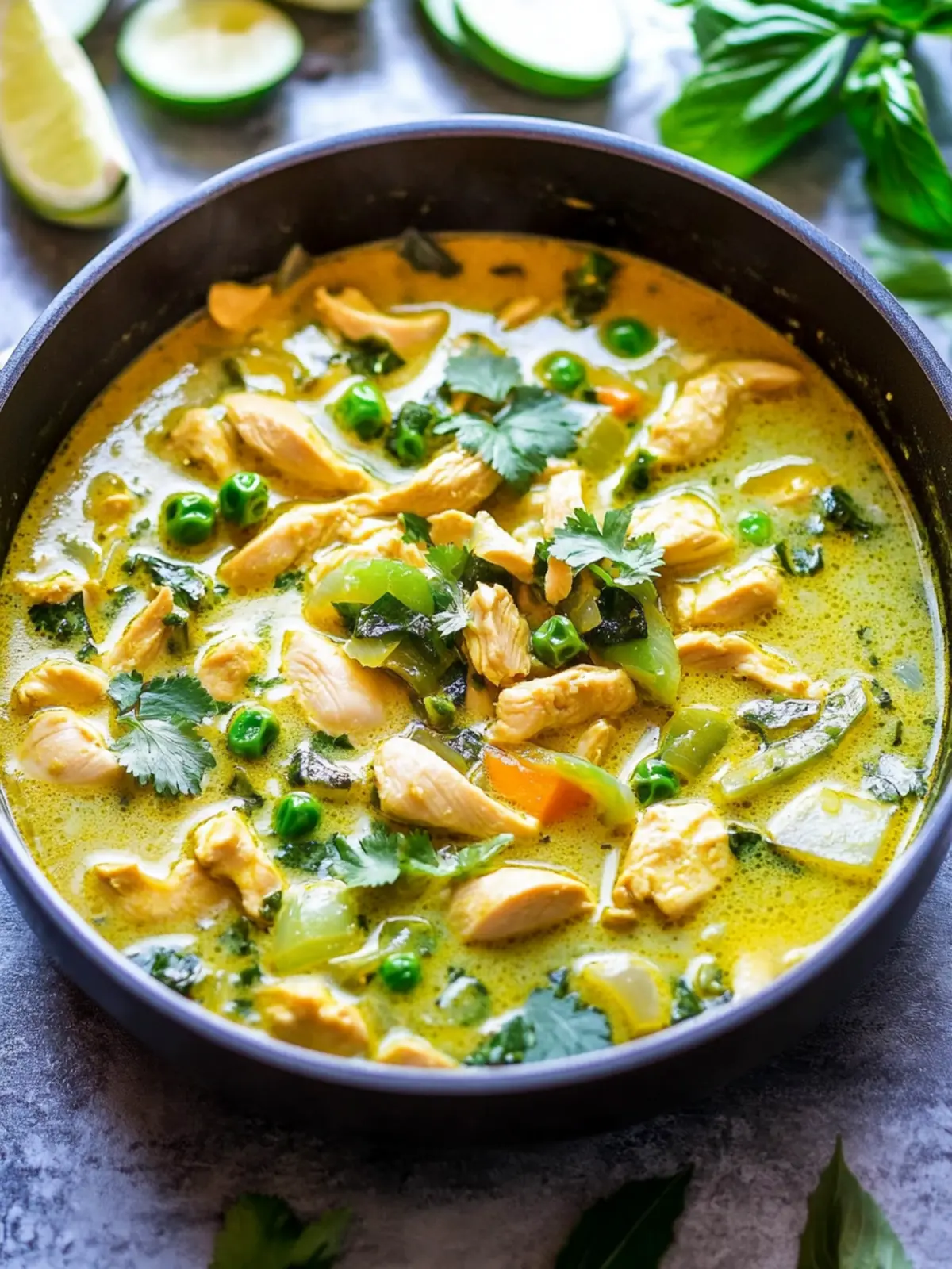 Quick Green Thai Chicken Coconut Curry You ll Crave Again! 3 Green Thai Chicken Coconut Curry