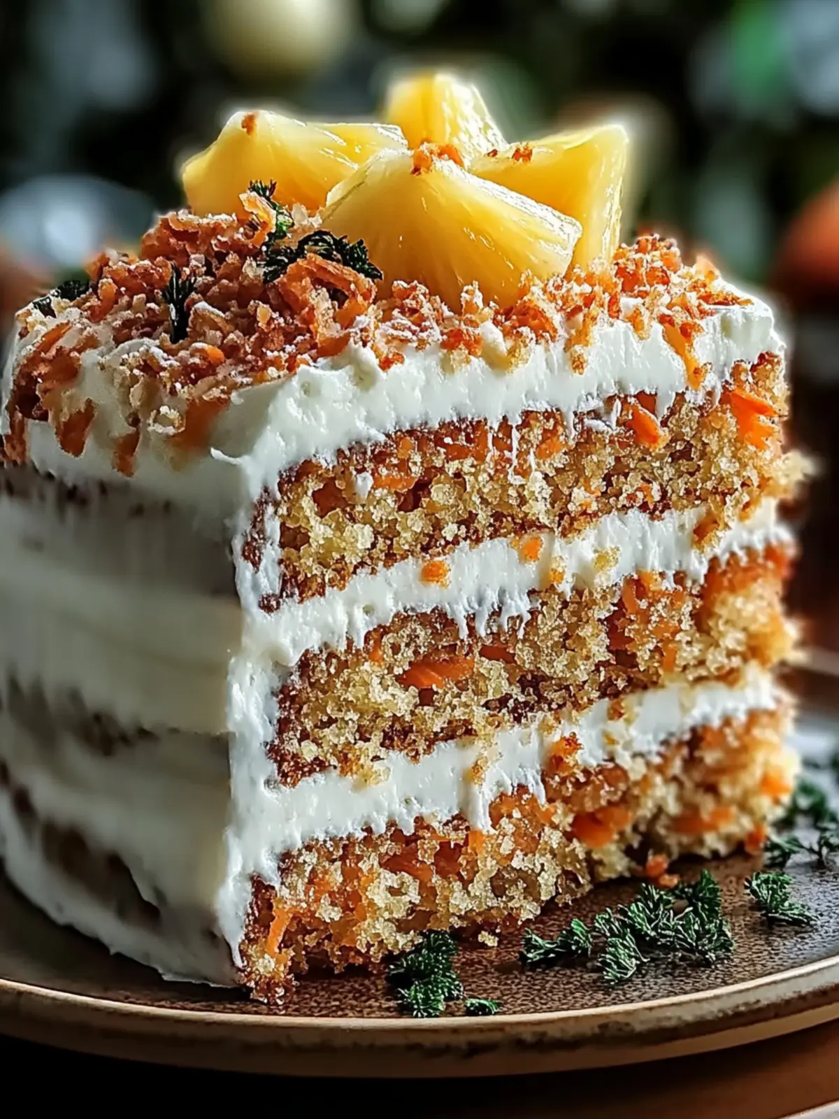 Delicious Christmas Hawaiian Carrot Pineapple Cake Recipe 4 Christmas Hawaiian Carrot Pineapple Cake