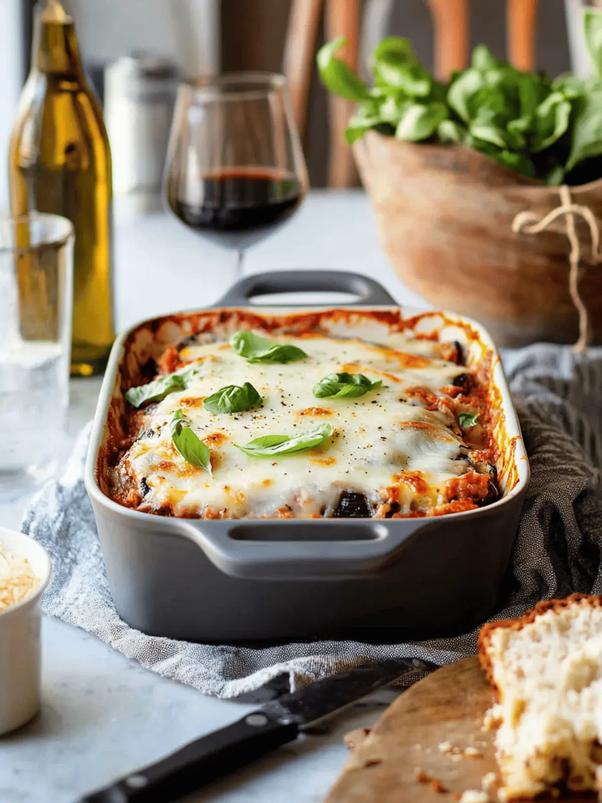 Melt-in-Your-Mouth Eggplant Parmesan Bake You'll Love 3 Eggplant Parmesan Bake
