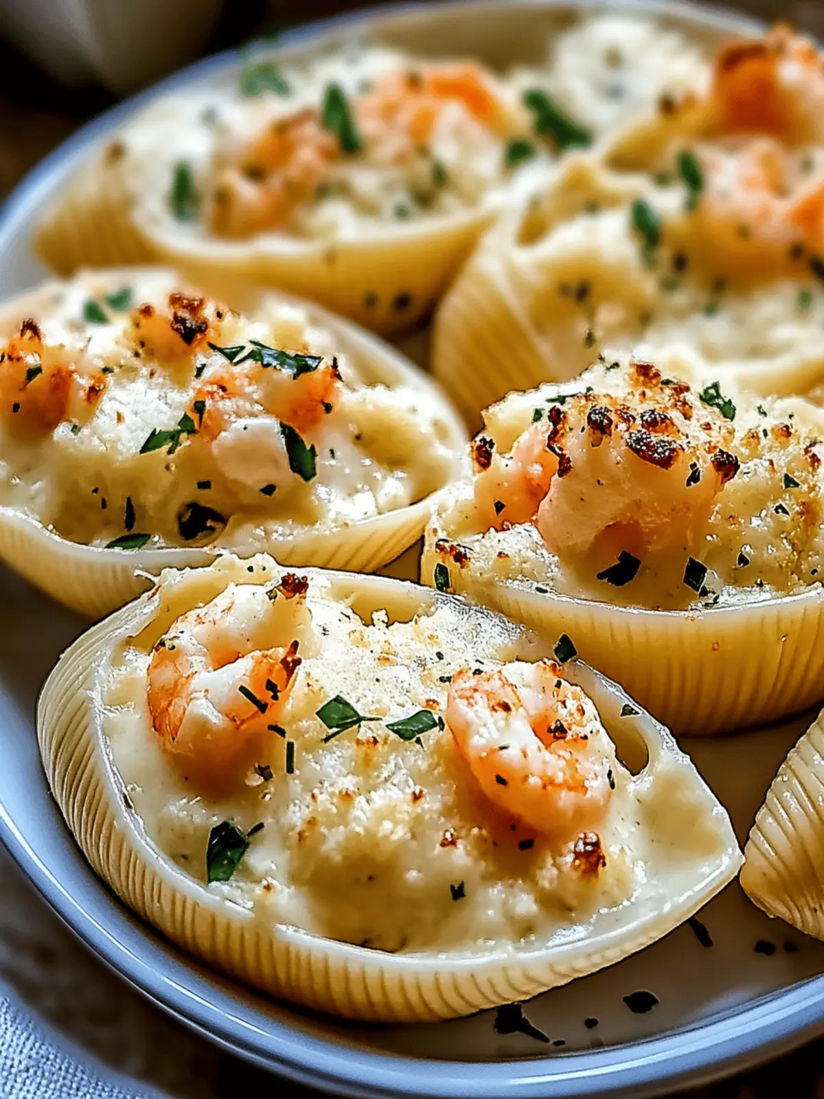 Indulge in Creamy Seafood Stuffed Shells for Special Occasions 3 Indulge in Creamy Seafood Stuffed Shells for Special Occasions
